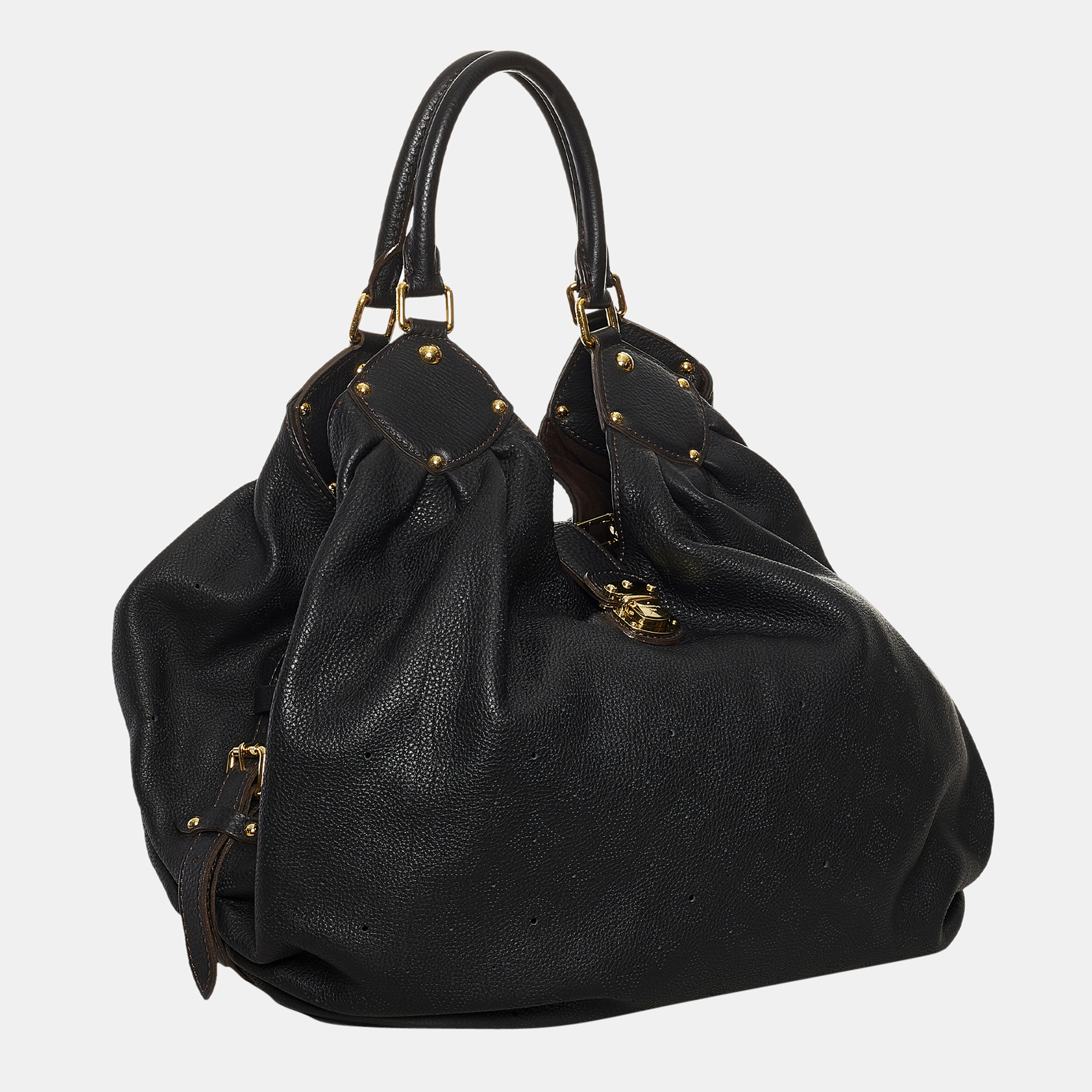 

Louis Vuitton Black Monogram Mahina