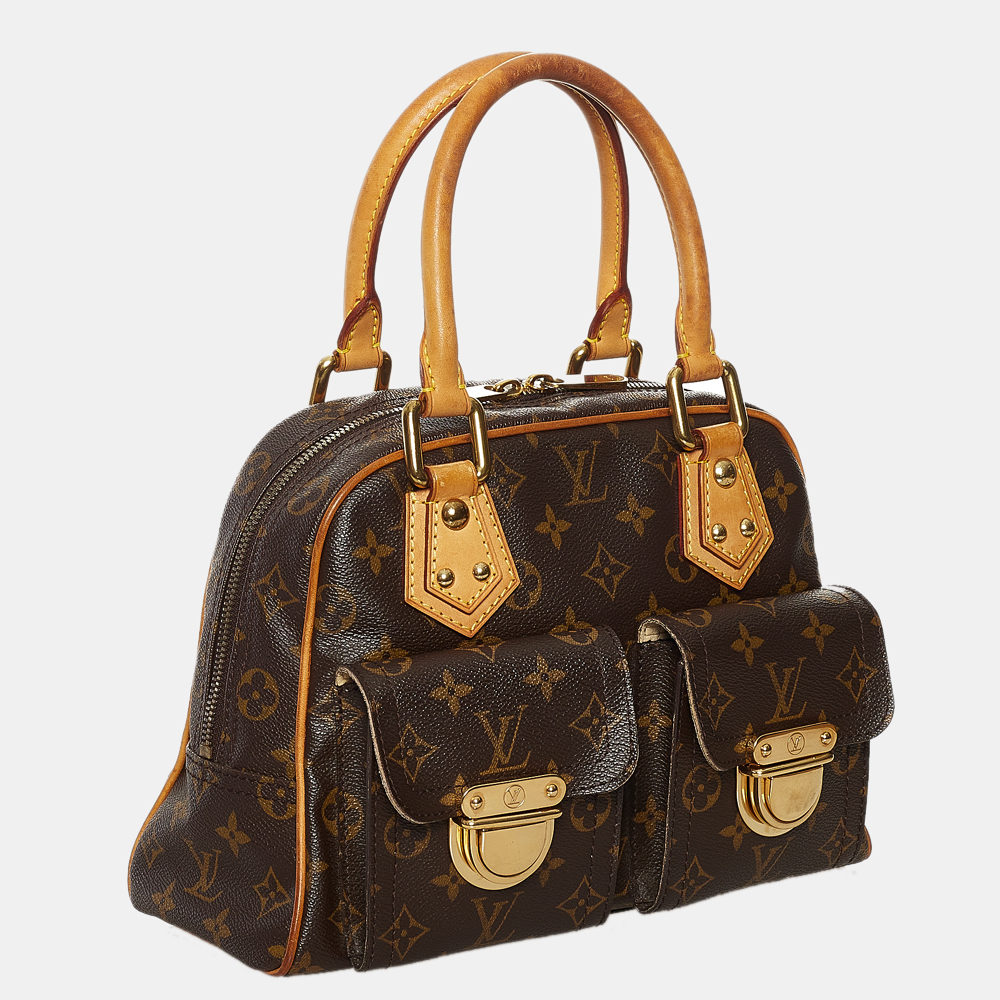 

Louis Vuitton Brown Monogram Manhattan PM