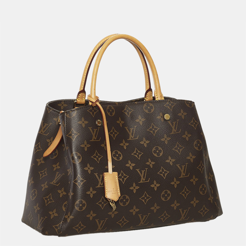 

Louis Vuitton Brown Monogram Montaigne MM Bag