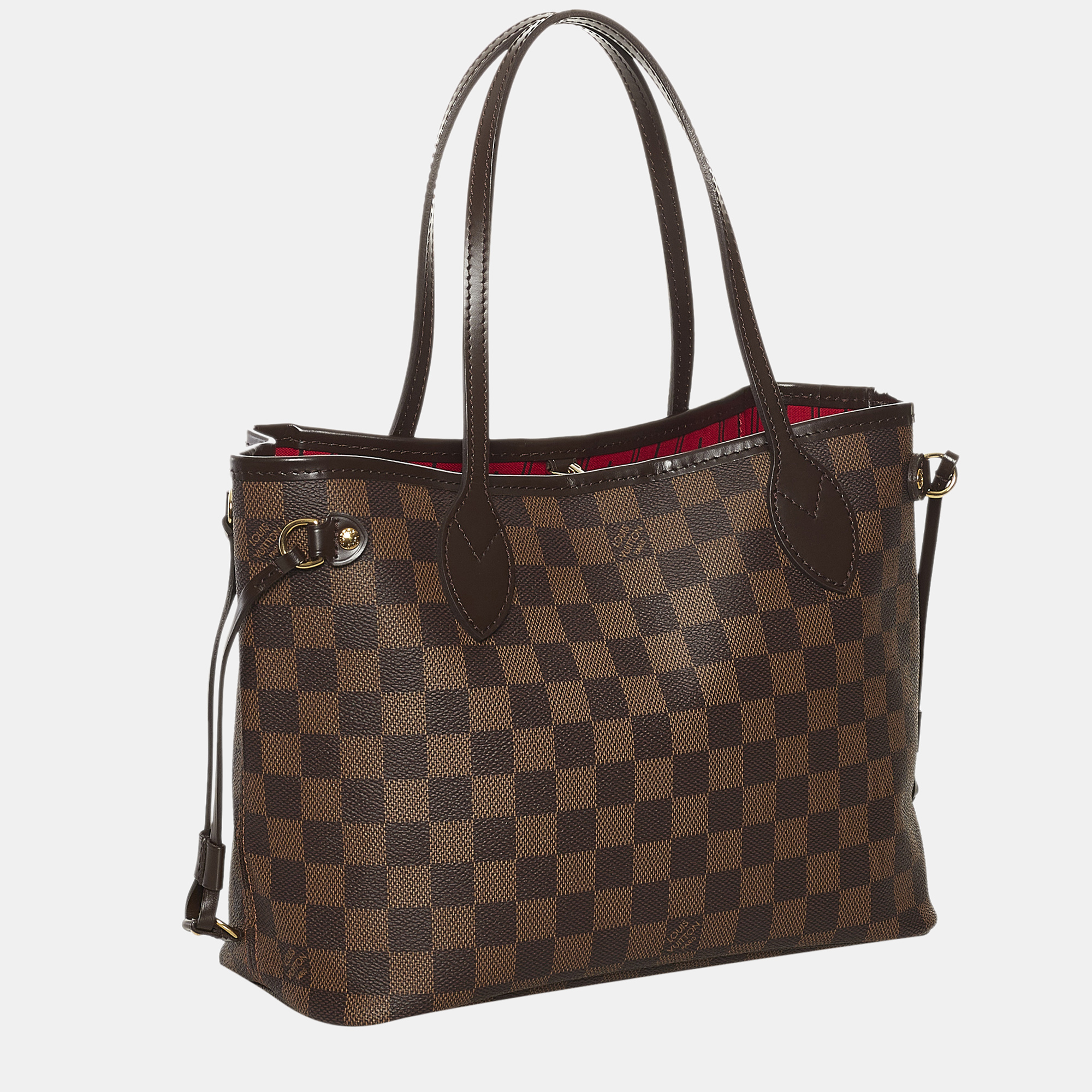 

Louis Vuitton Brown Damier Ebene Neverfull PM