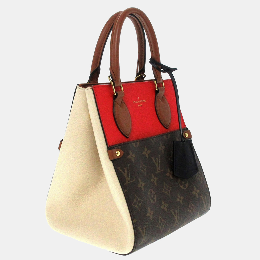 

Louis Vuitton Brown Monogram Fold Tote PM