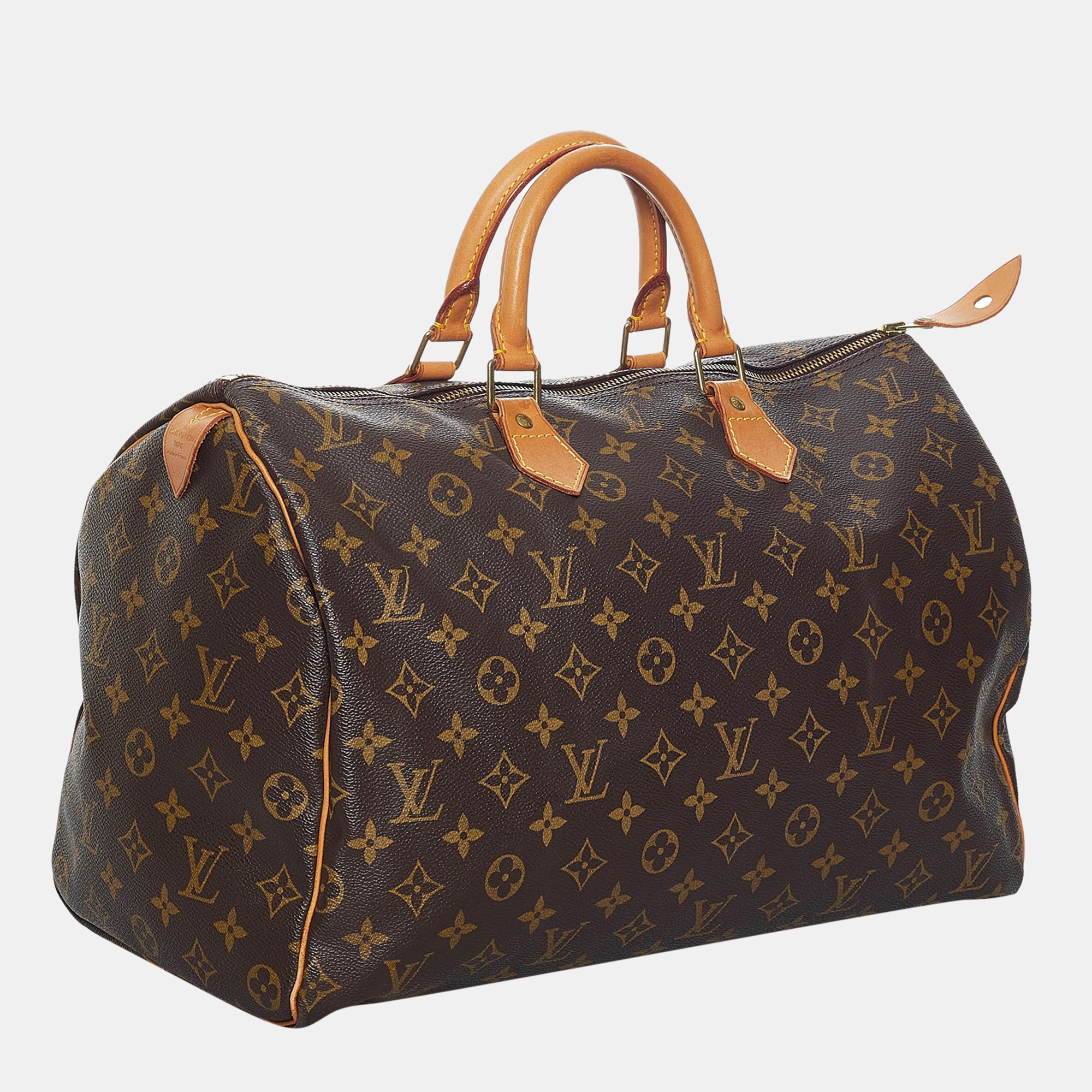 

Louis Vuitton Brown Monogram Speedy 40