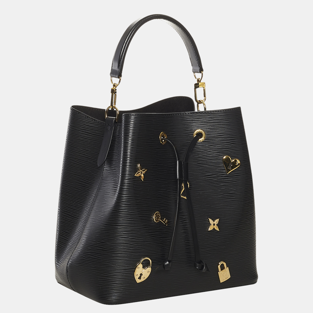 

Louis Vuitton Black Epi Neonoe Love Lock
