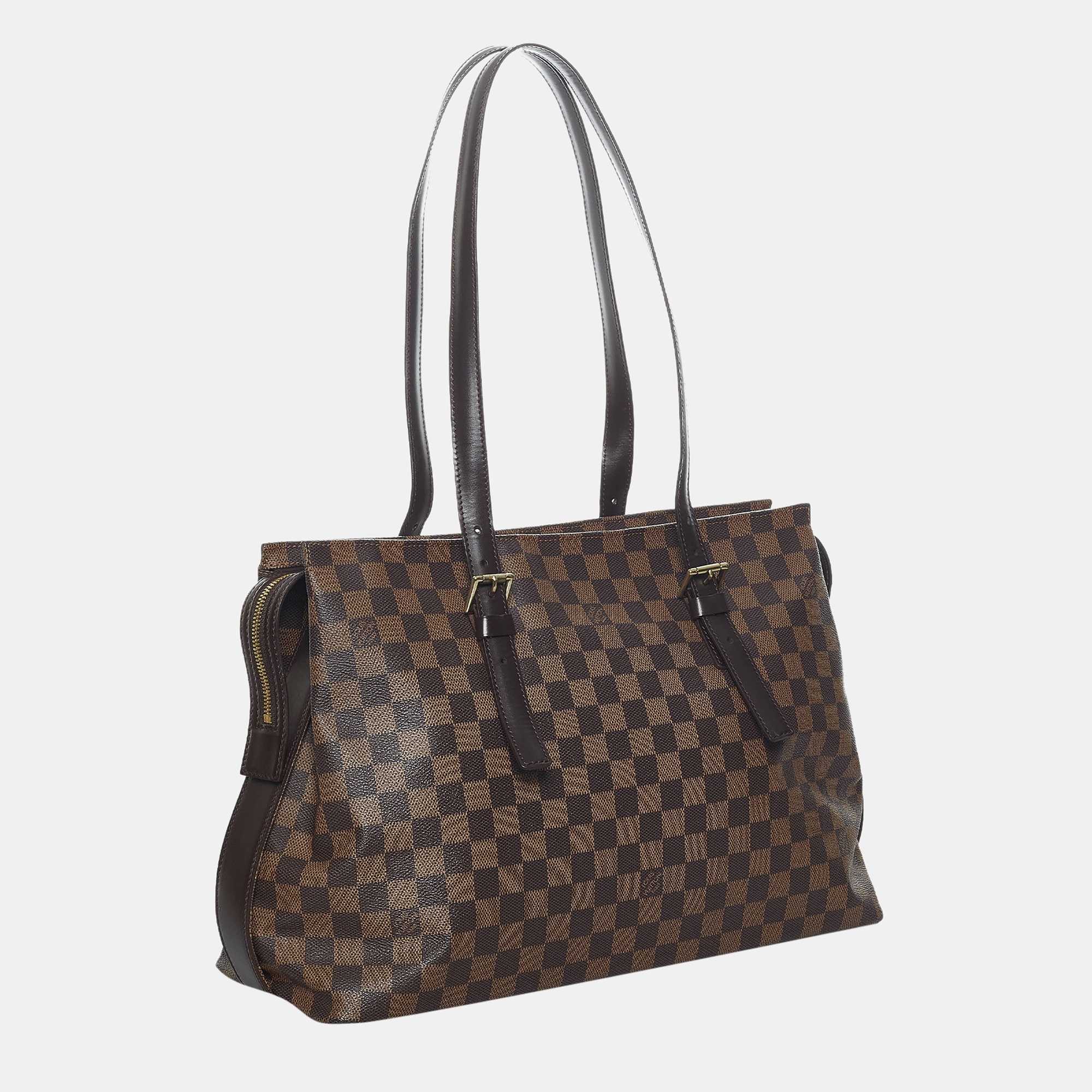 

Louis Vuitton Brown Damier Ebene Chelsea