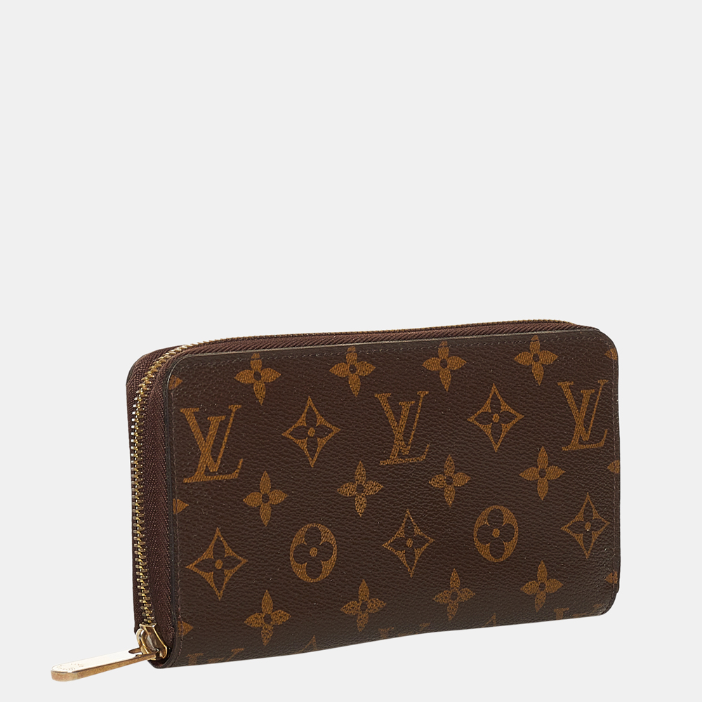 

Louis Vuitton Brown Monogram Zippy Wallet