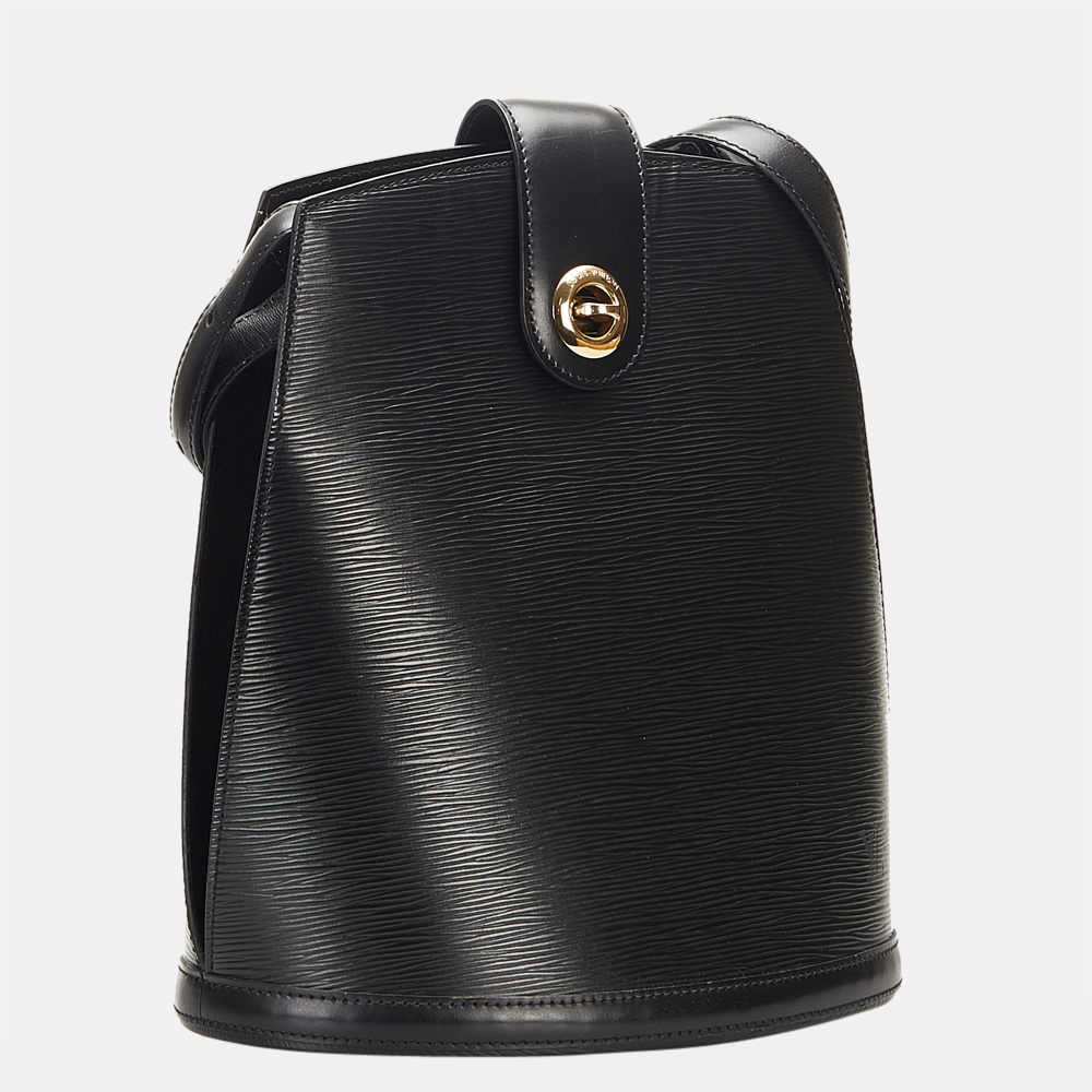 

Louis Vuitton Black Epi Cluny