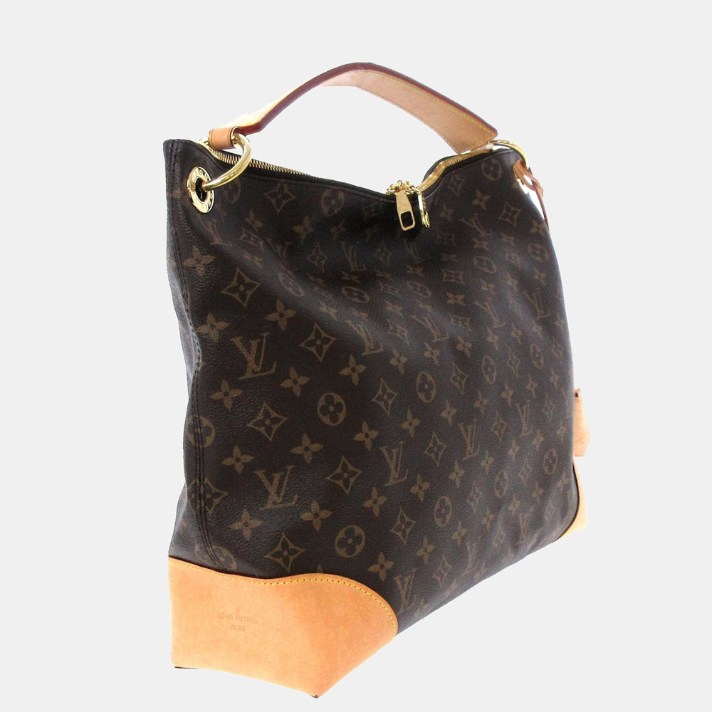 

Louis Vuitton Brown Monogram Berri MM