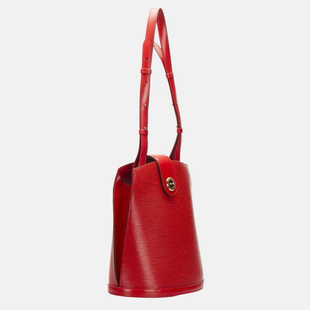 

Louis Vuitton Red Epi Cluny