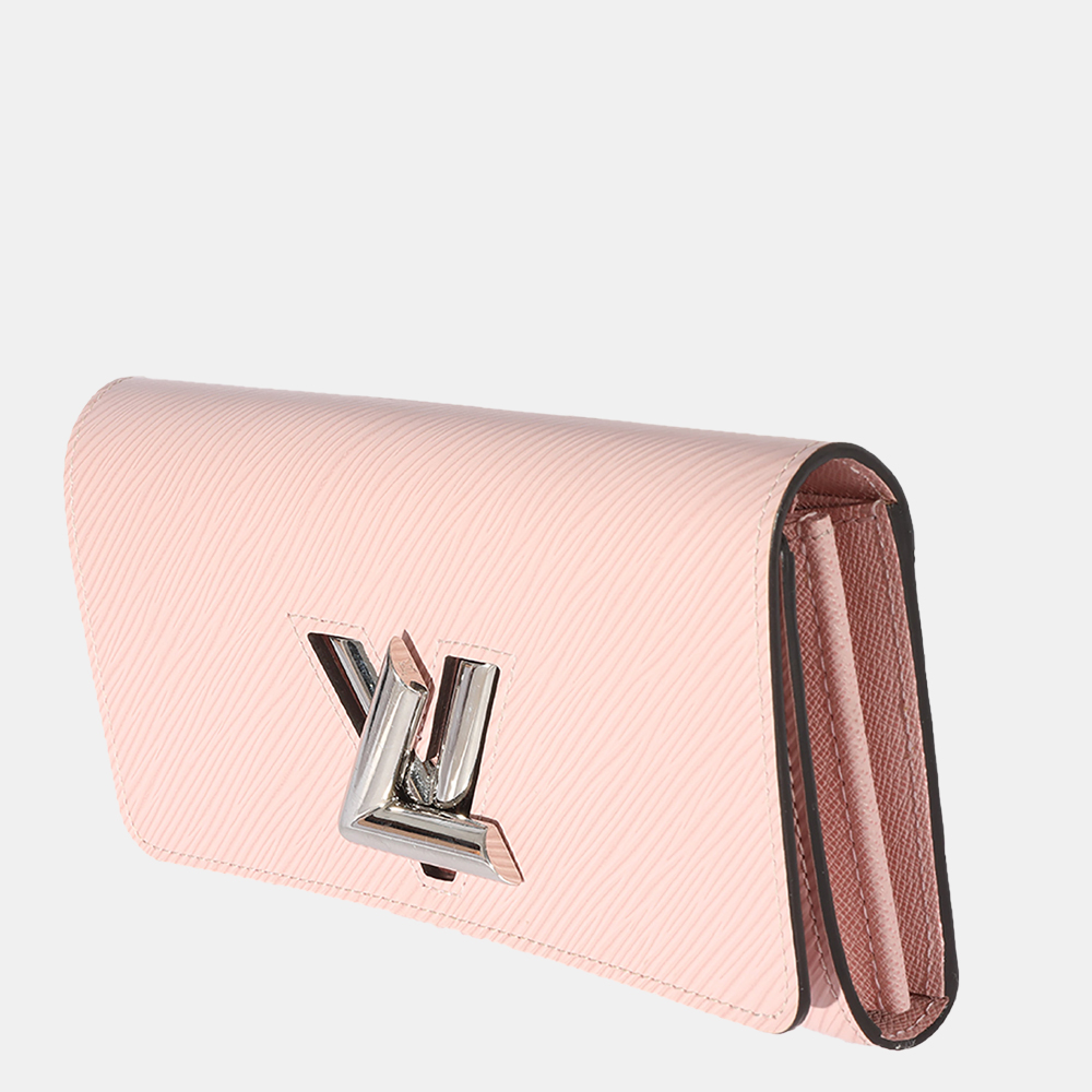 

Louis Vuitton Pink Epi Leather Twist Wallet