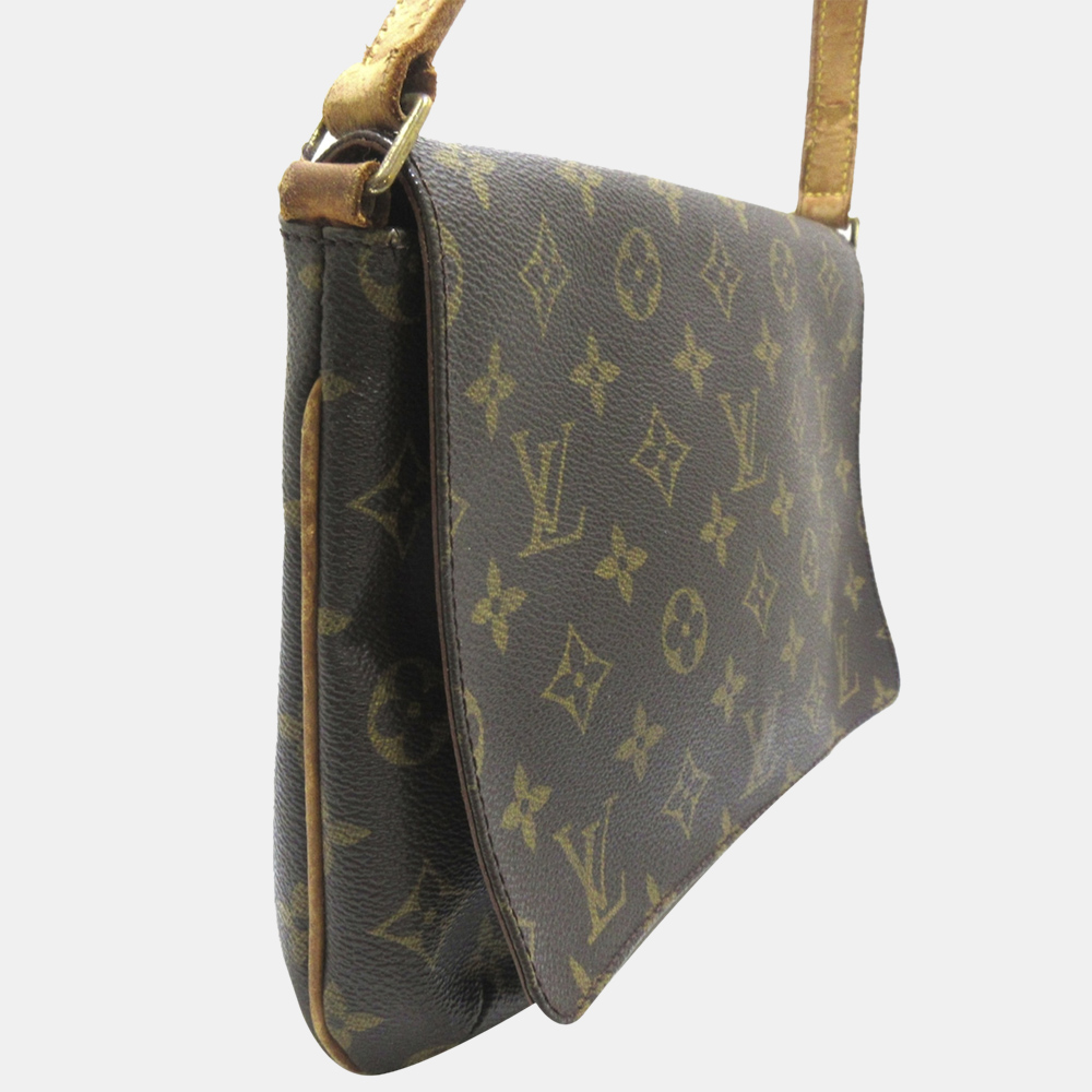 

Louis Vuitton Brown Monogram Musette Tango Short Strap
