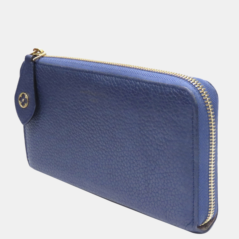 

Louis Vuitton Blue Portefeuille Comet Long Wallet