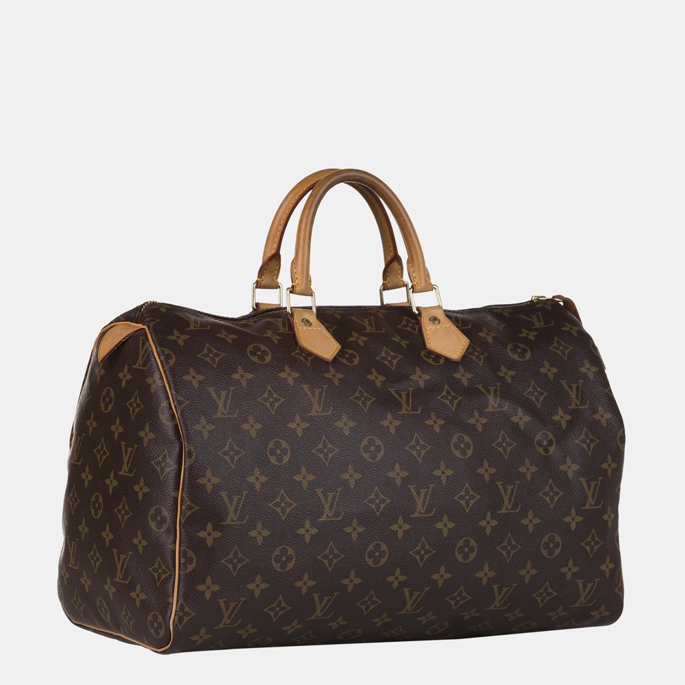 

Louis Vuitton Brown Monogram Speedy 40