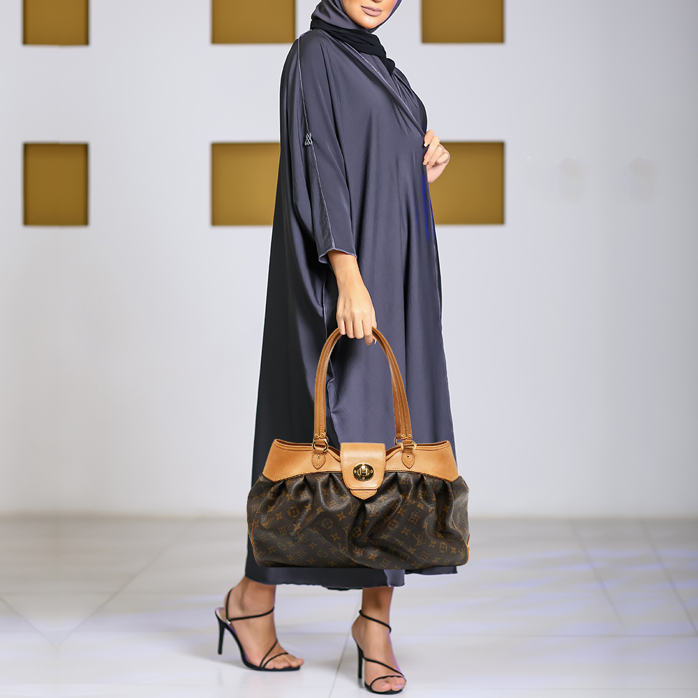 

Louis Vuitton Brown Monogram Canvas Boetie MM Bag