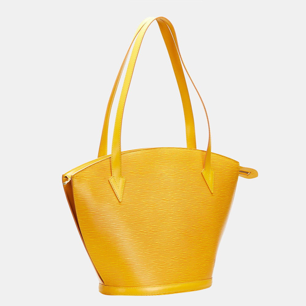 

Louis Vuitton Yellow Epi Saint Jacques Long Strap