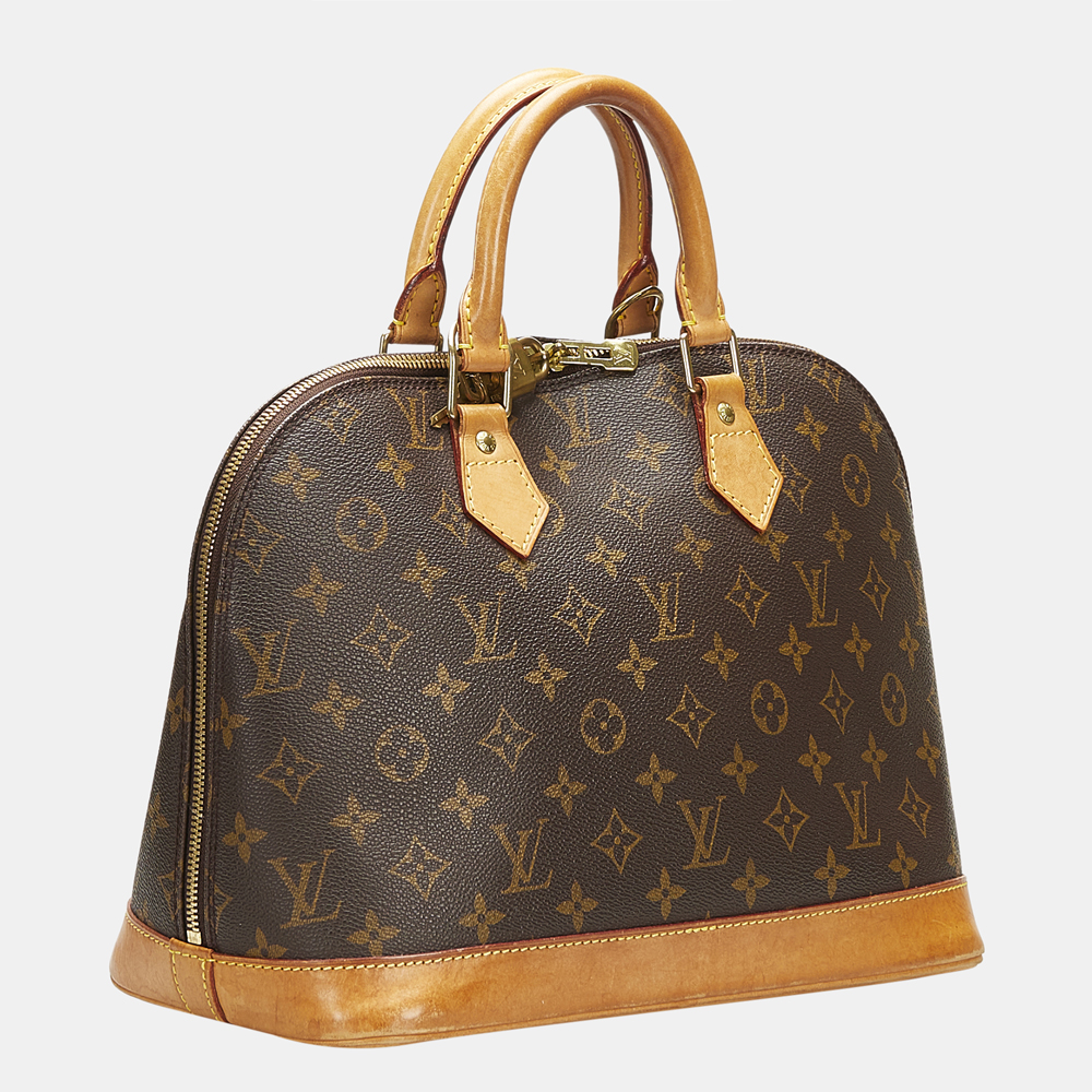 

Louis Vuitton Brown Monogram Alma PM