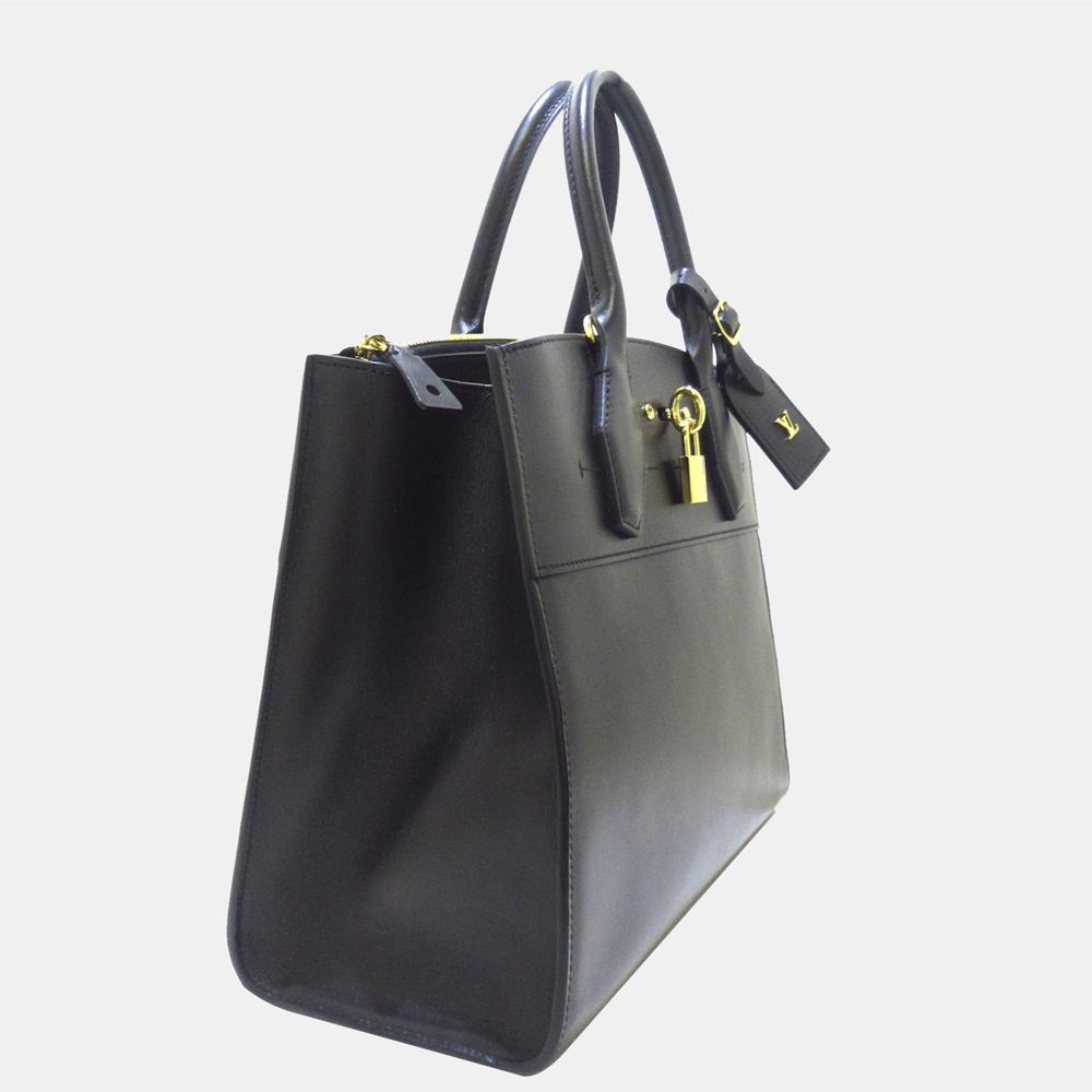 

Louis Vuitton Black City Steamer MM