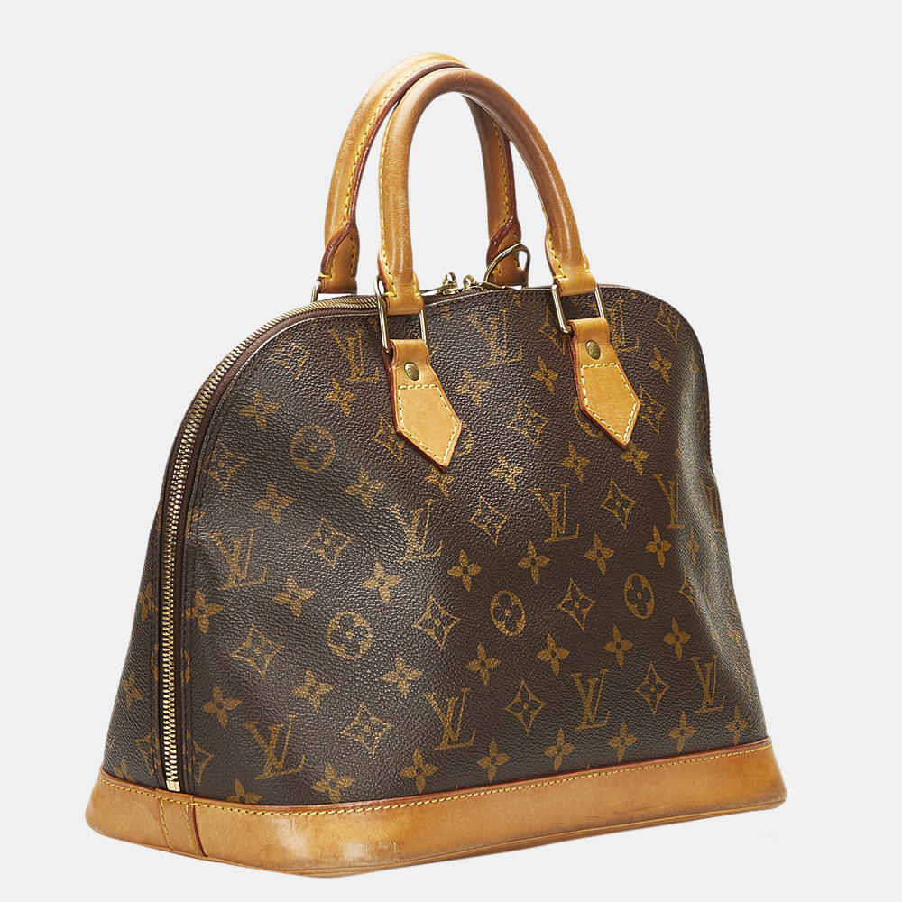 

Louis Vuitton Brown Monogram Alma PM