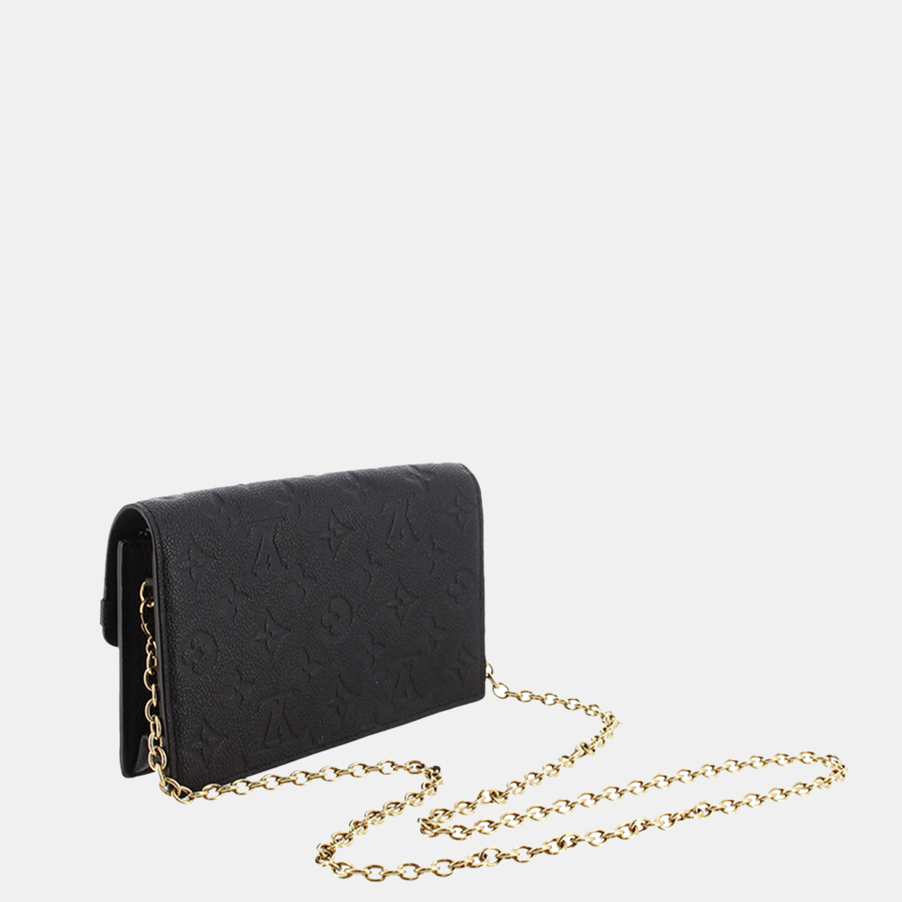 

Louis Vuitton Black Monogram Empreinte Vavin