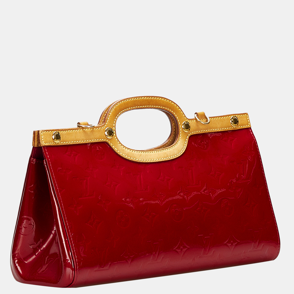 

Louis Vuitton Red Monogram Vernis Roxbury Drive