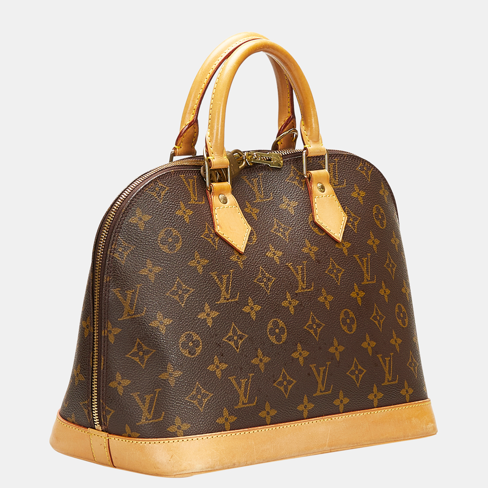 

Louis Vuitton Brown Monogram Alma PM