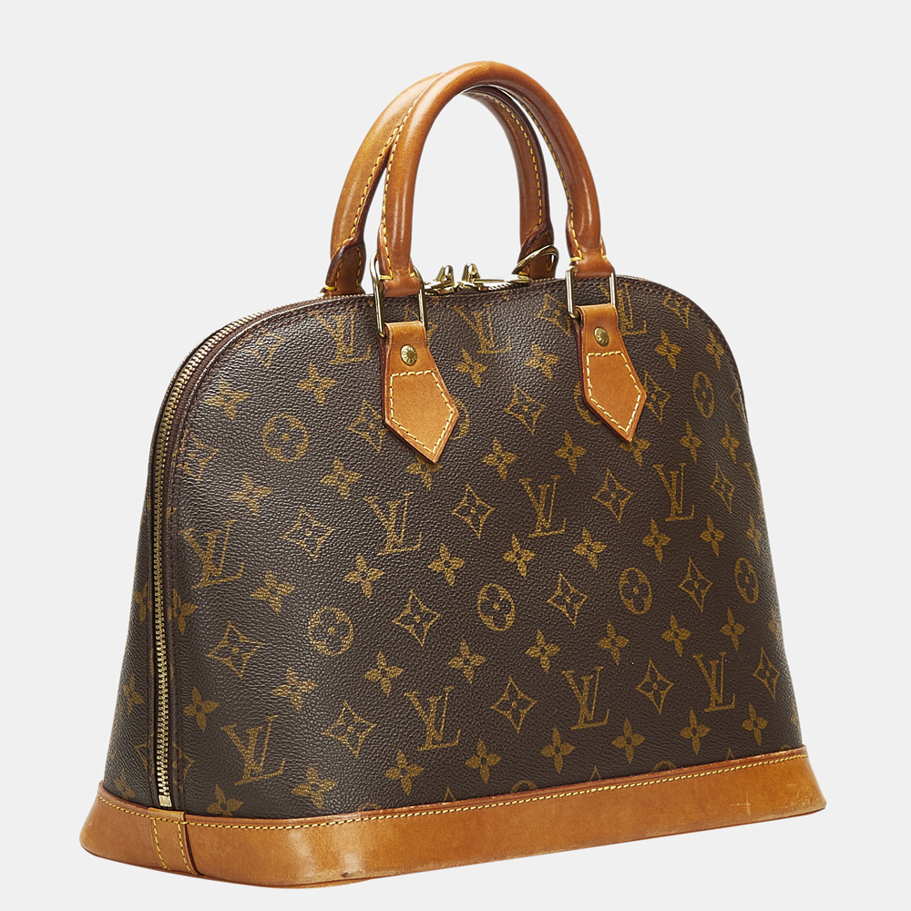 

Louis Vuitton Brown Monogram Alma PM
