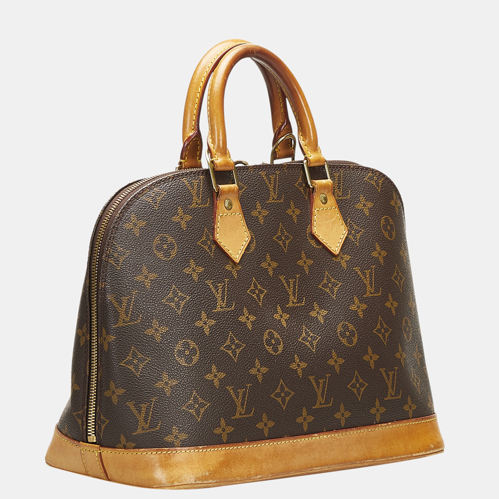 

Louis Vuitton Brown Monogram Alma PM