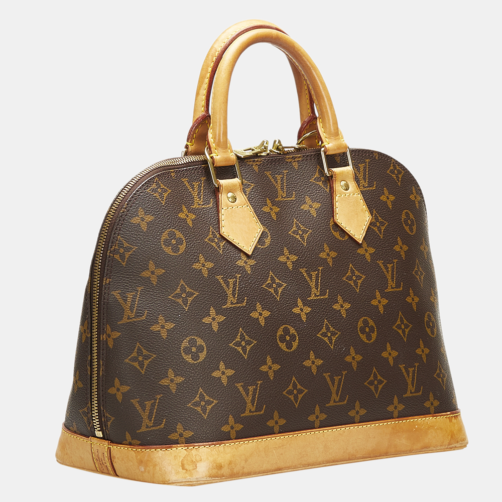 

Louis Vuitton Brown Monogram Alma PM