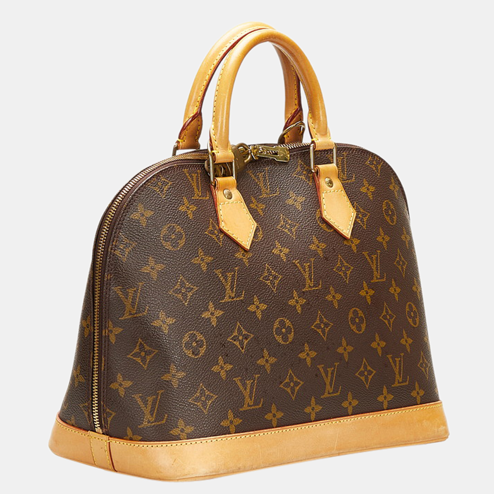 

Louis Vuitton Brown Monogram Alma PM Bag