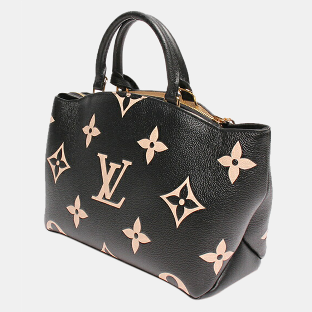 

Louis Vuitton Black Monogram Giant Empreinte Petit Palais Bag