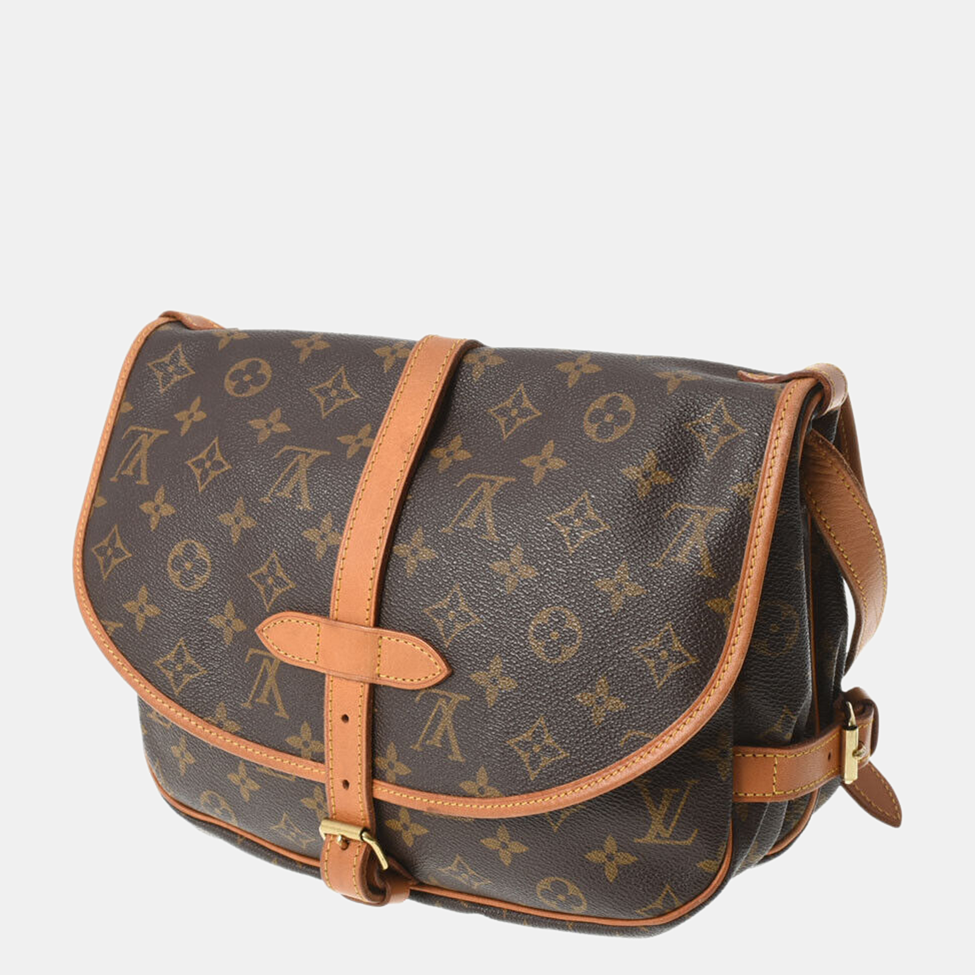 

Louis Vuitton Monogram canvas Saumur 30 Bag, Brown