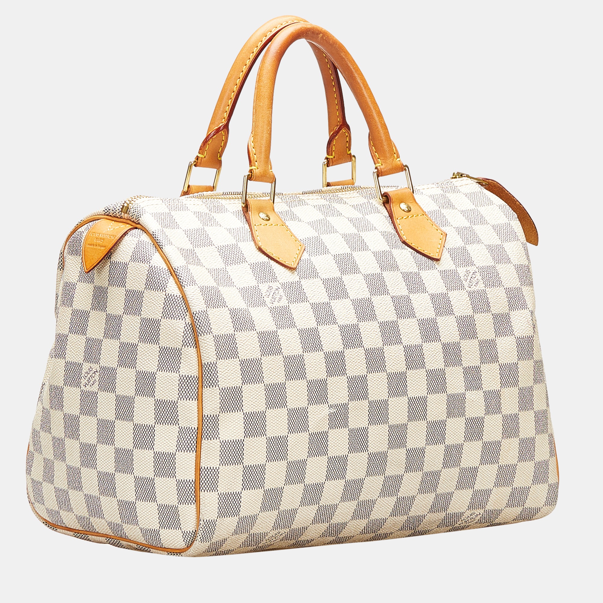 

Louis Vuitton White Damier Azur Speedy 30