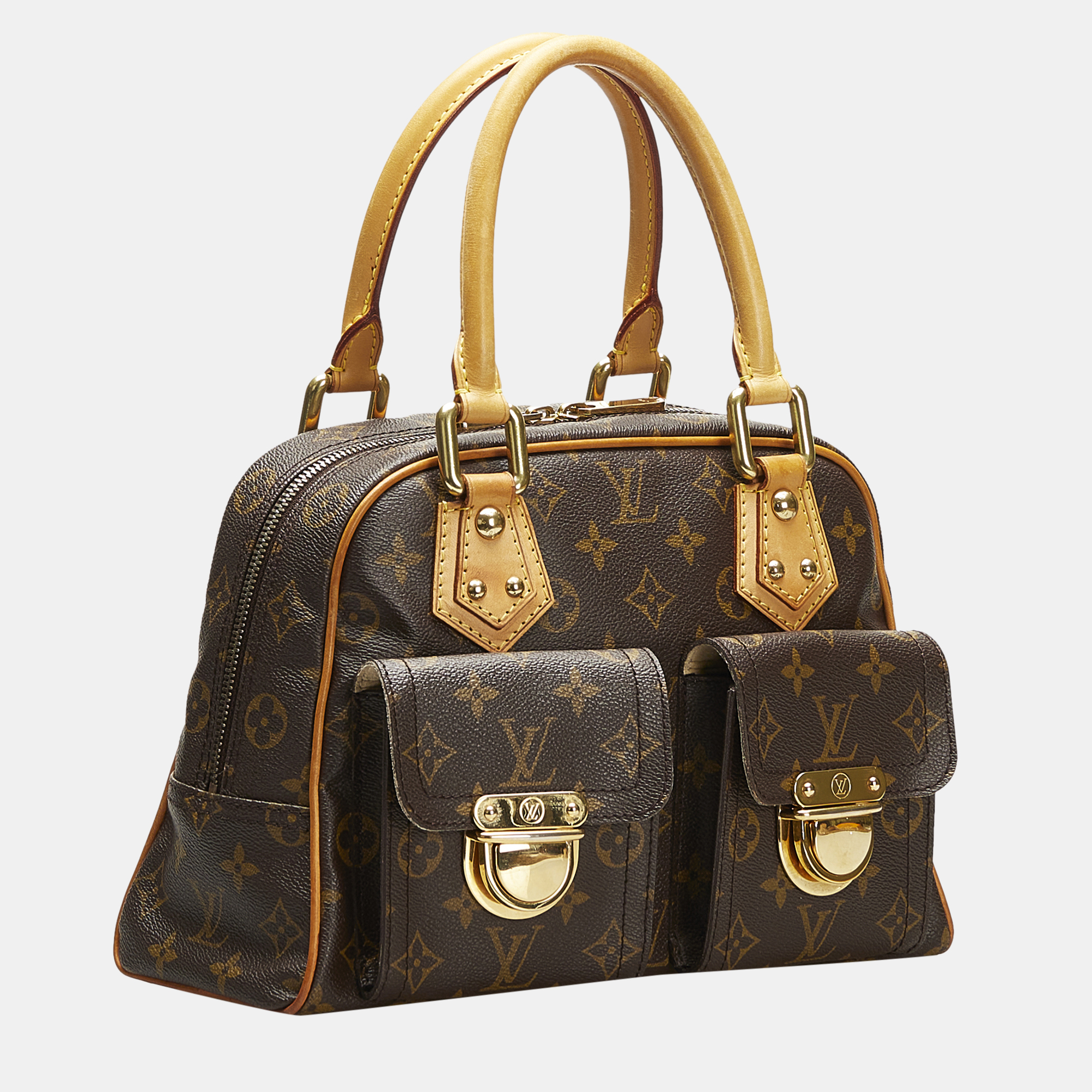 

Louis Vuitton Brown Monogram Manhattan PM