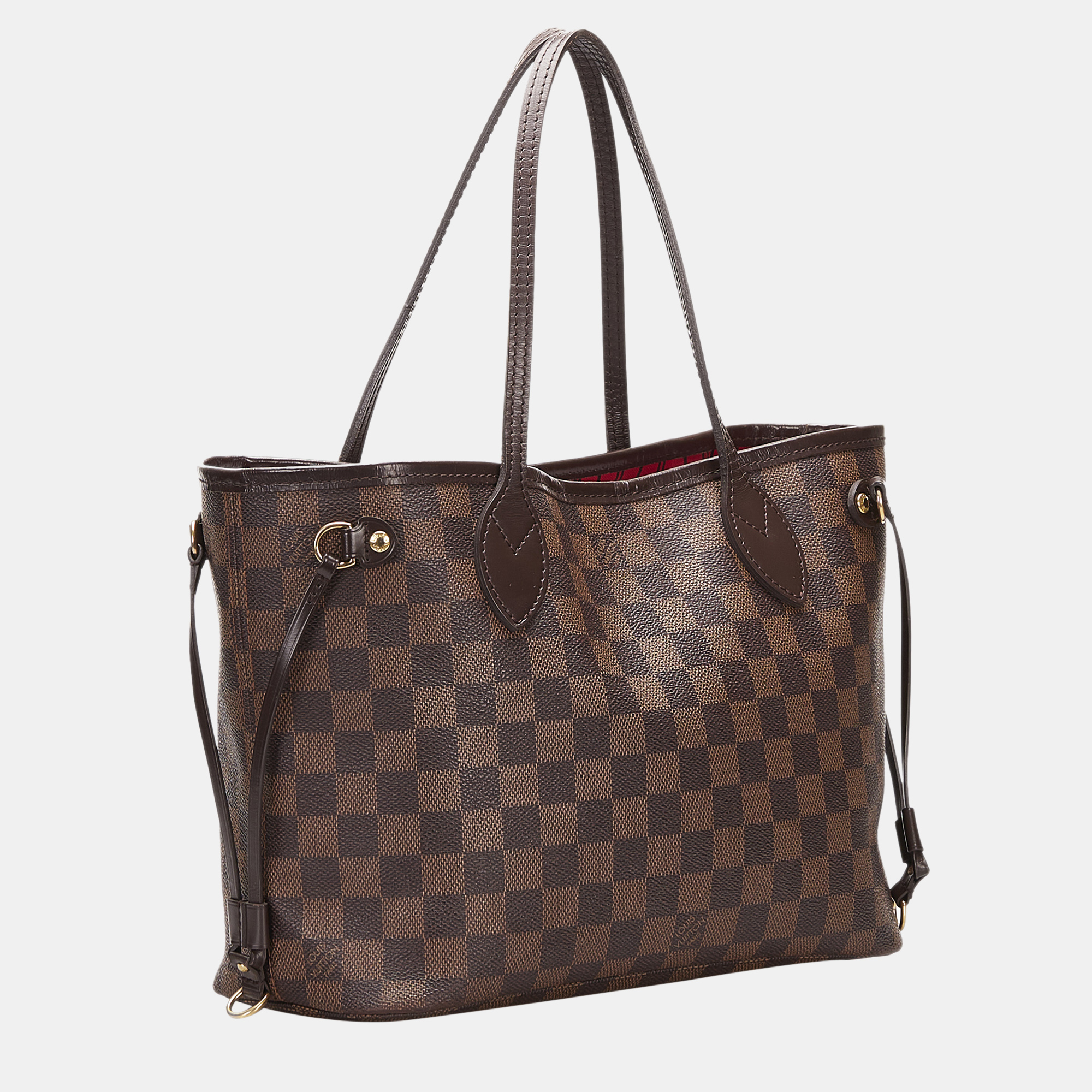 

Louis Vuitton Brown Damier Ebene Neverfull PM