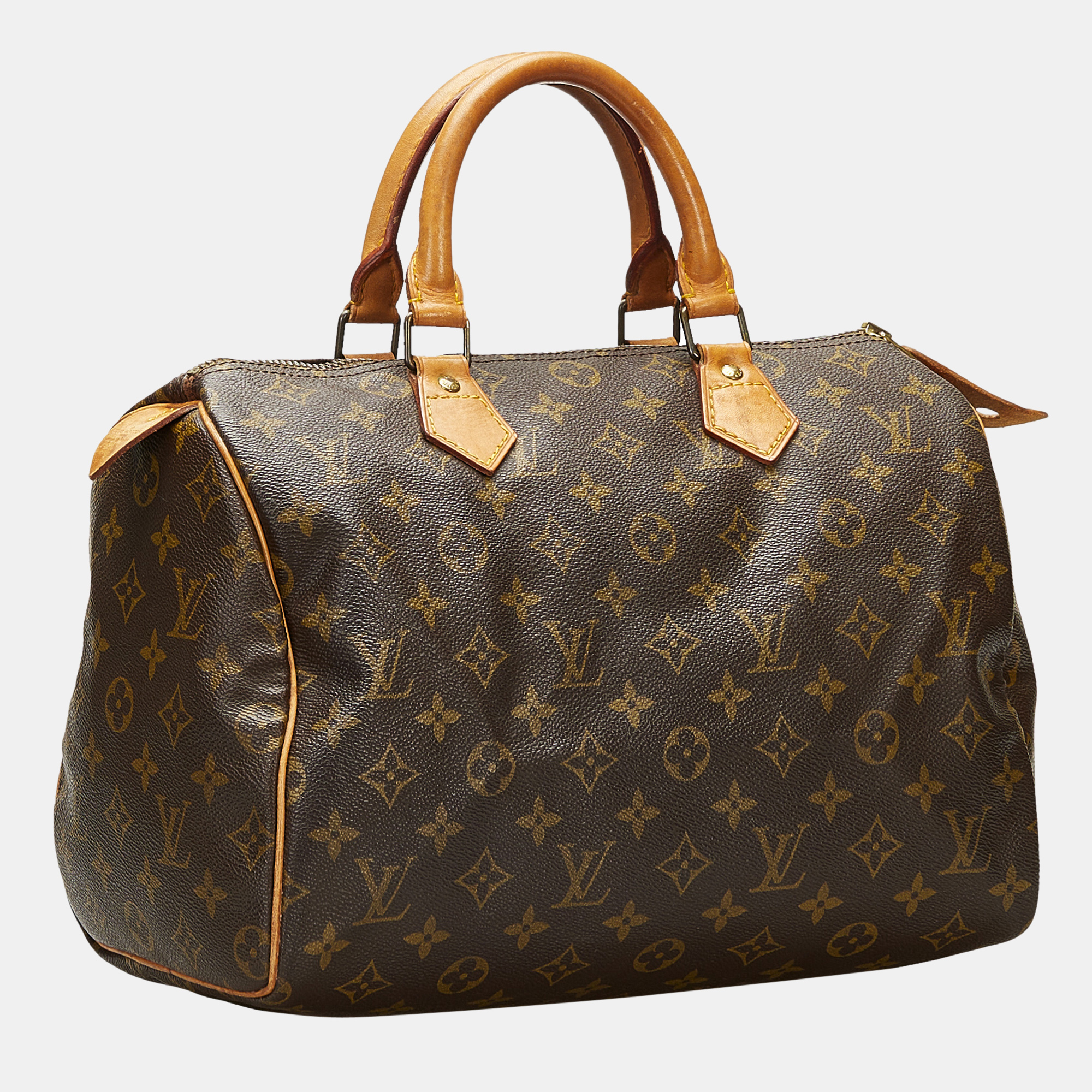 

Louis Vuitton Brown Monogram Speedy 30