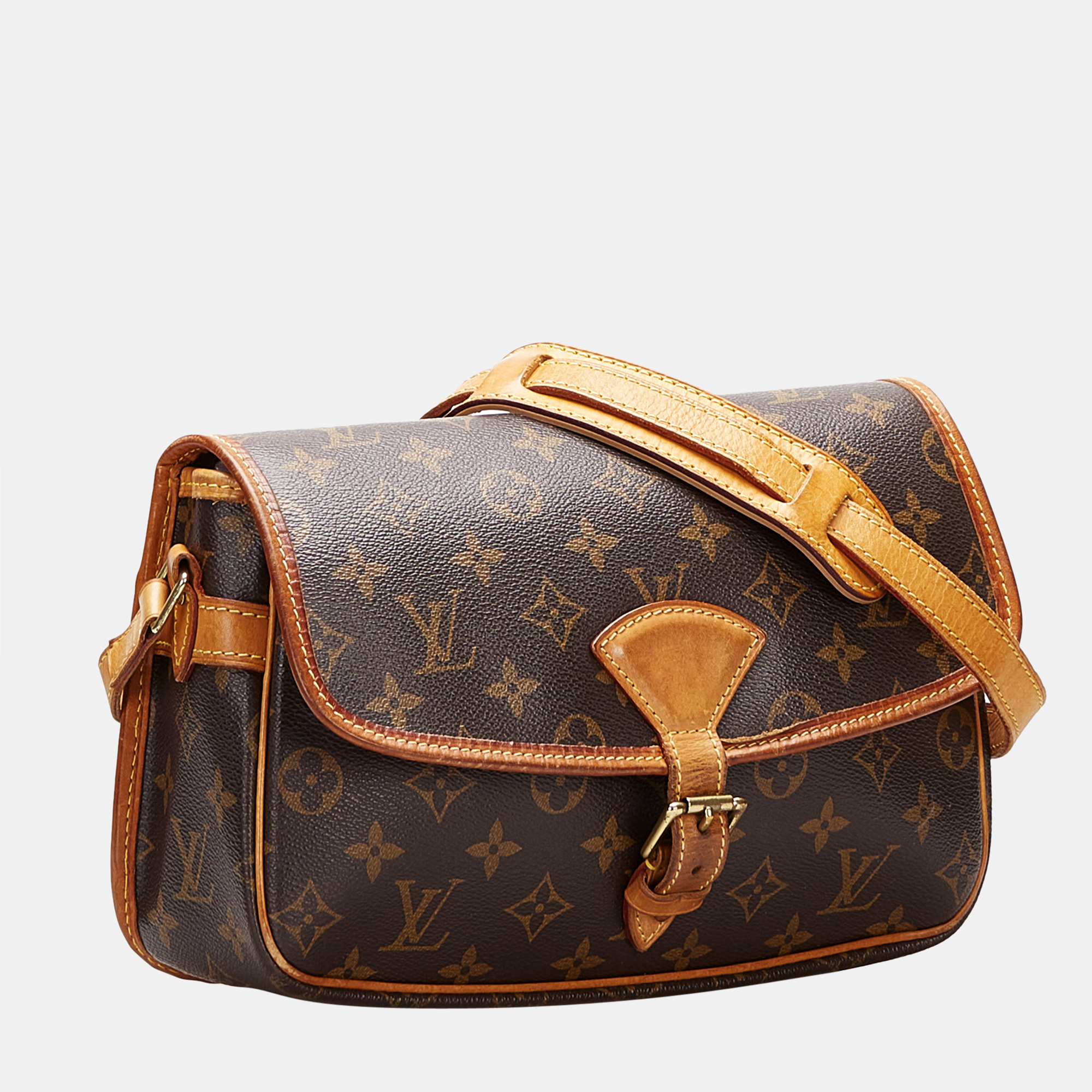 

Louis Vuitton Brown Monogram Sologne