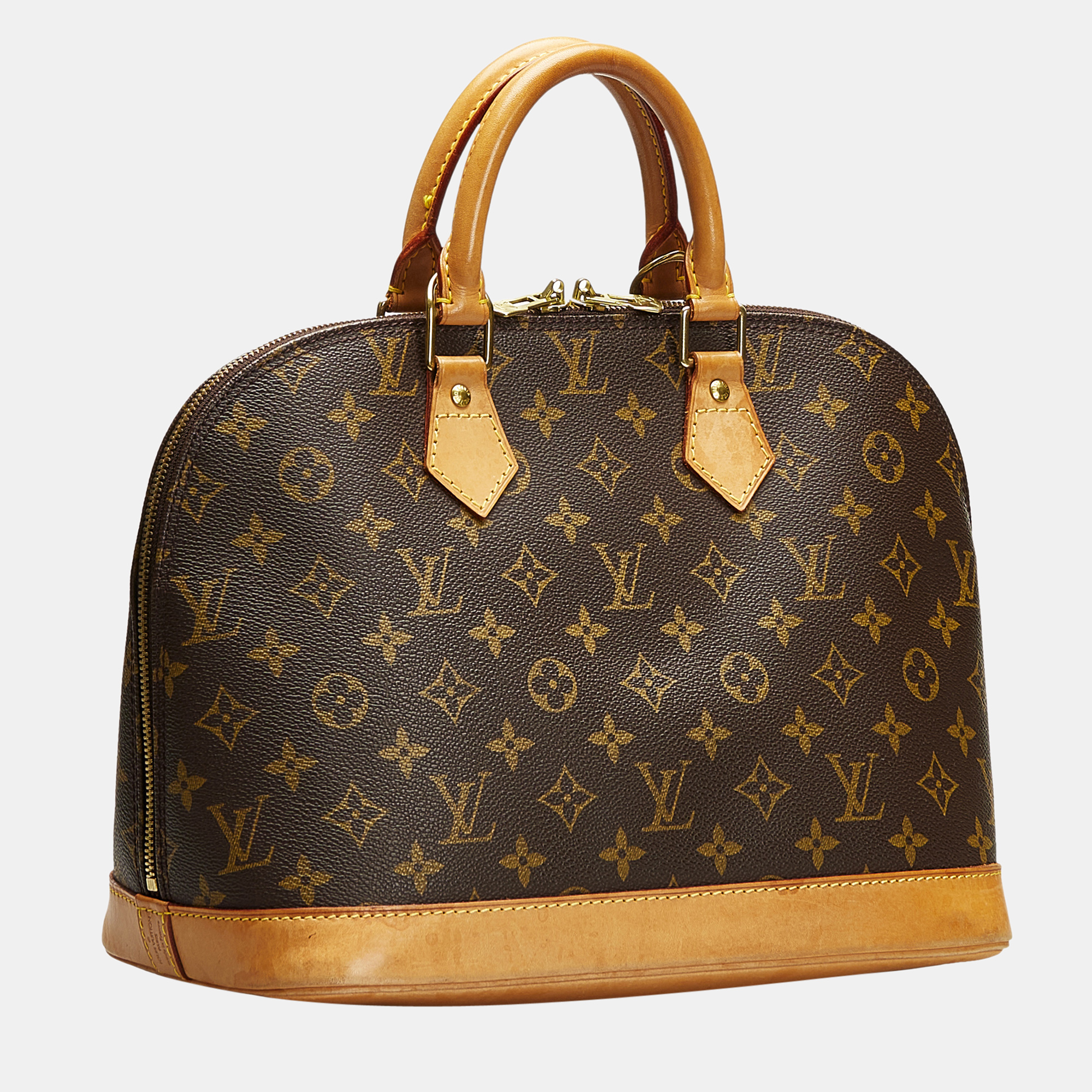 

Louis Vuitton Brown Monogram Alma PM