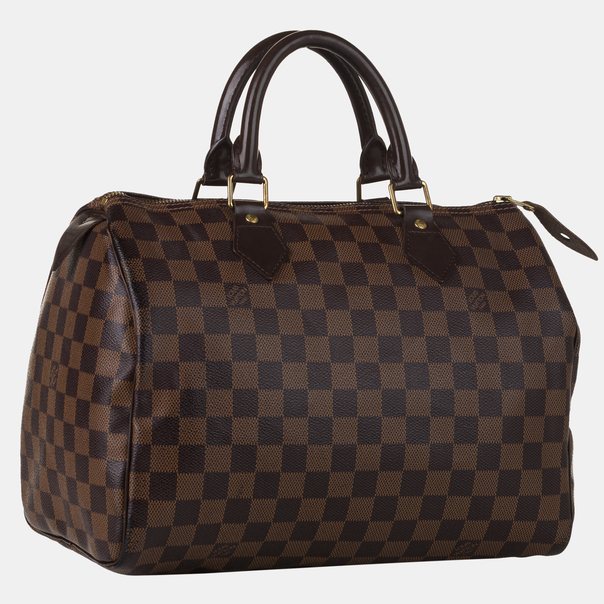 

Louis Vuitton Brown Damier Ebene Speedy 30