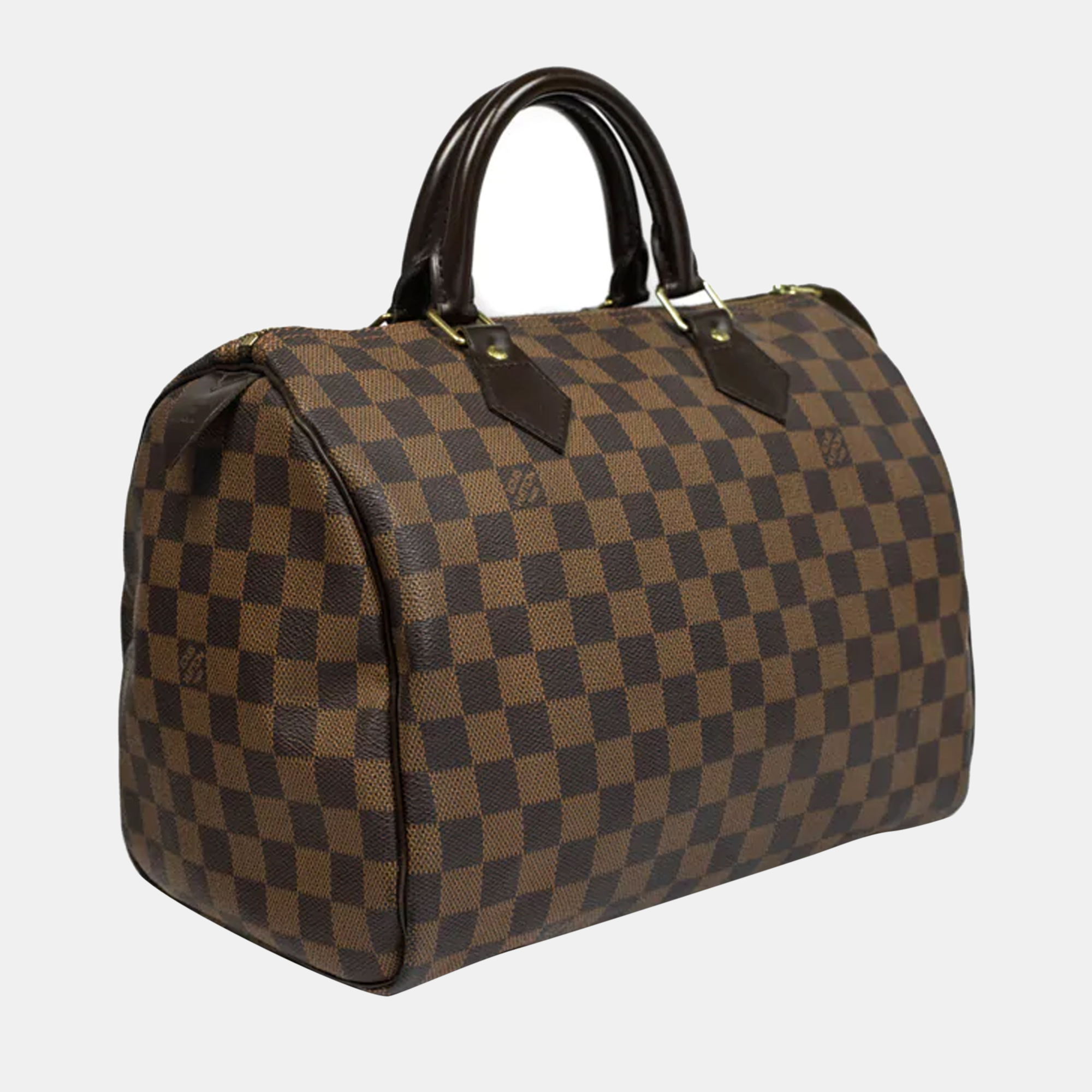 

Louis Vuitton Speedy Damier 30 Handbag in Brown Canvas