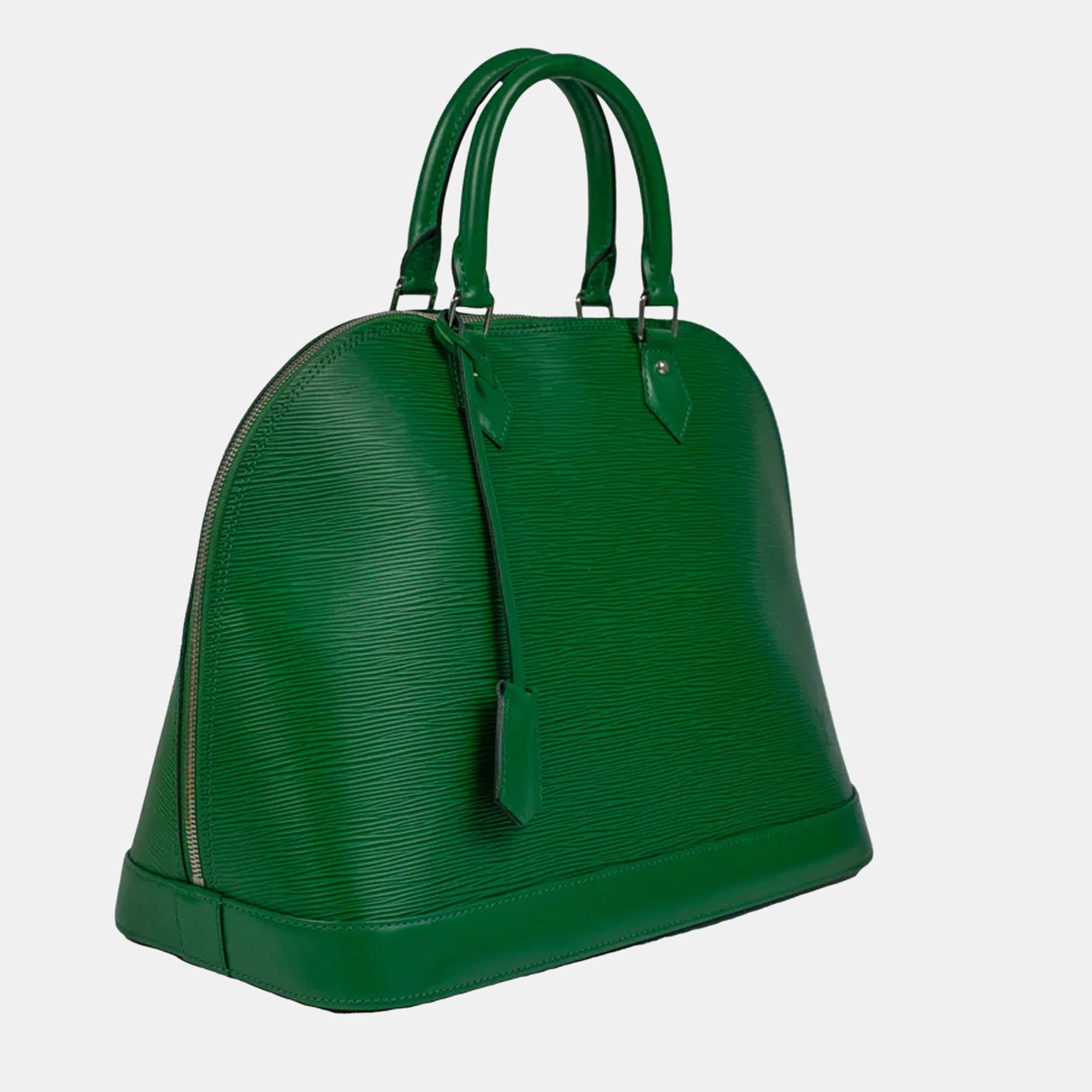 

Louis Vuitton Alma GM Handbag in Green Epi Leather