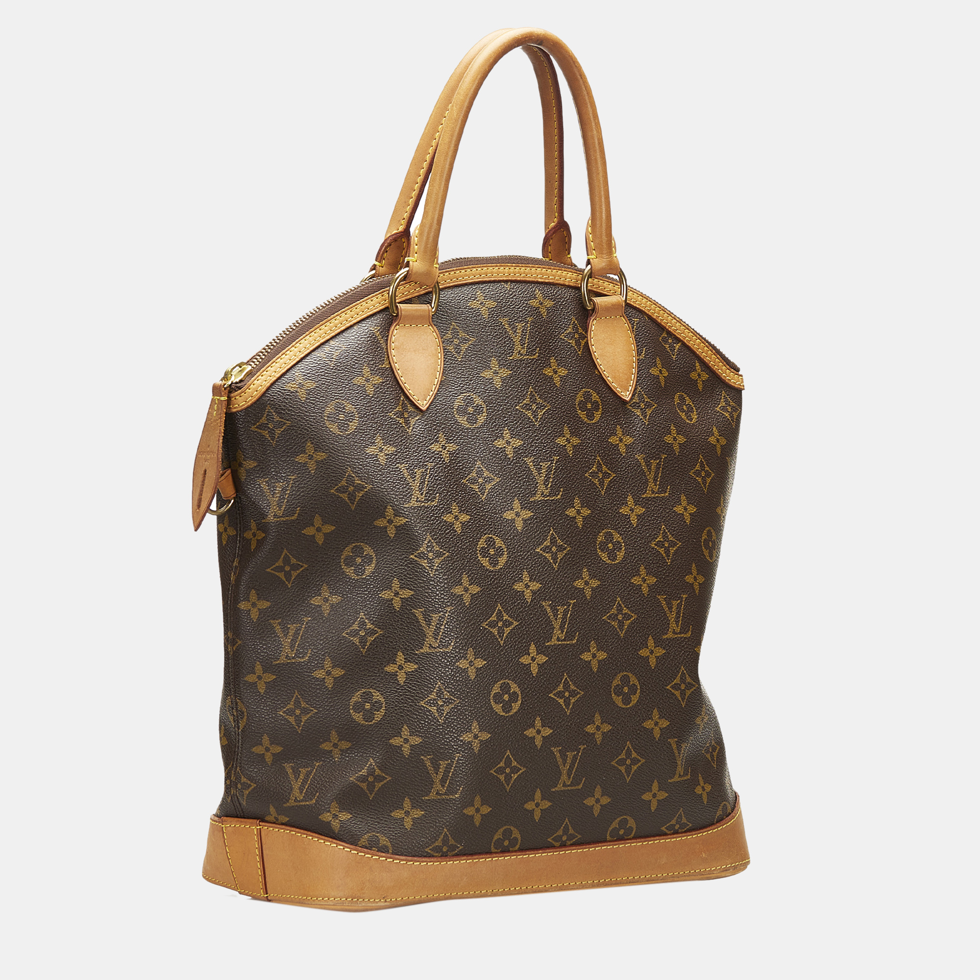 

Louis Vuitton Brown Monogram Lockit Vertical