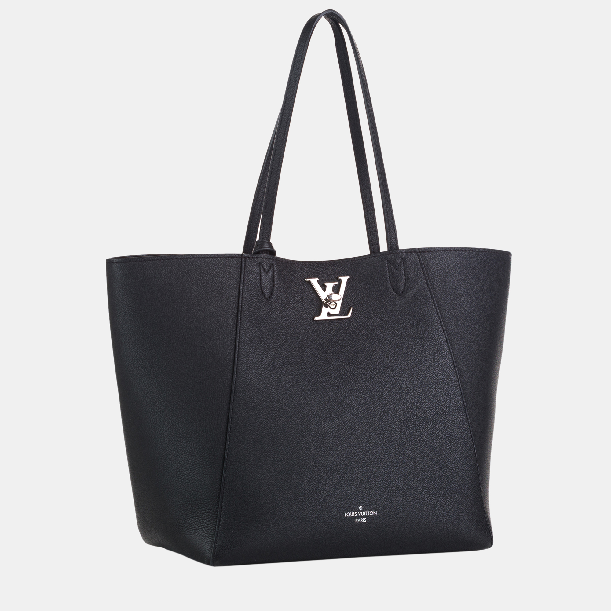 

Louis Vuitton Black Lockme Cabas