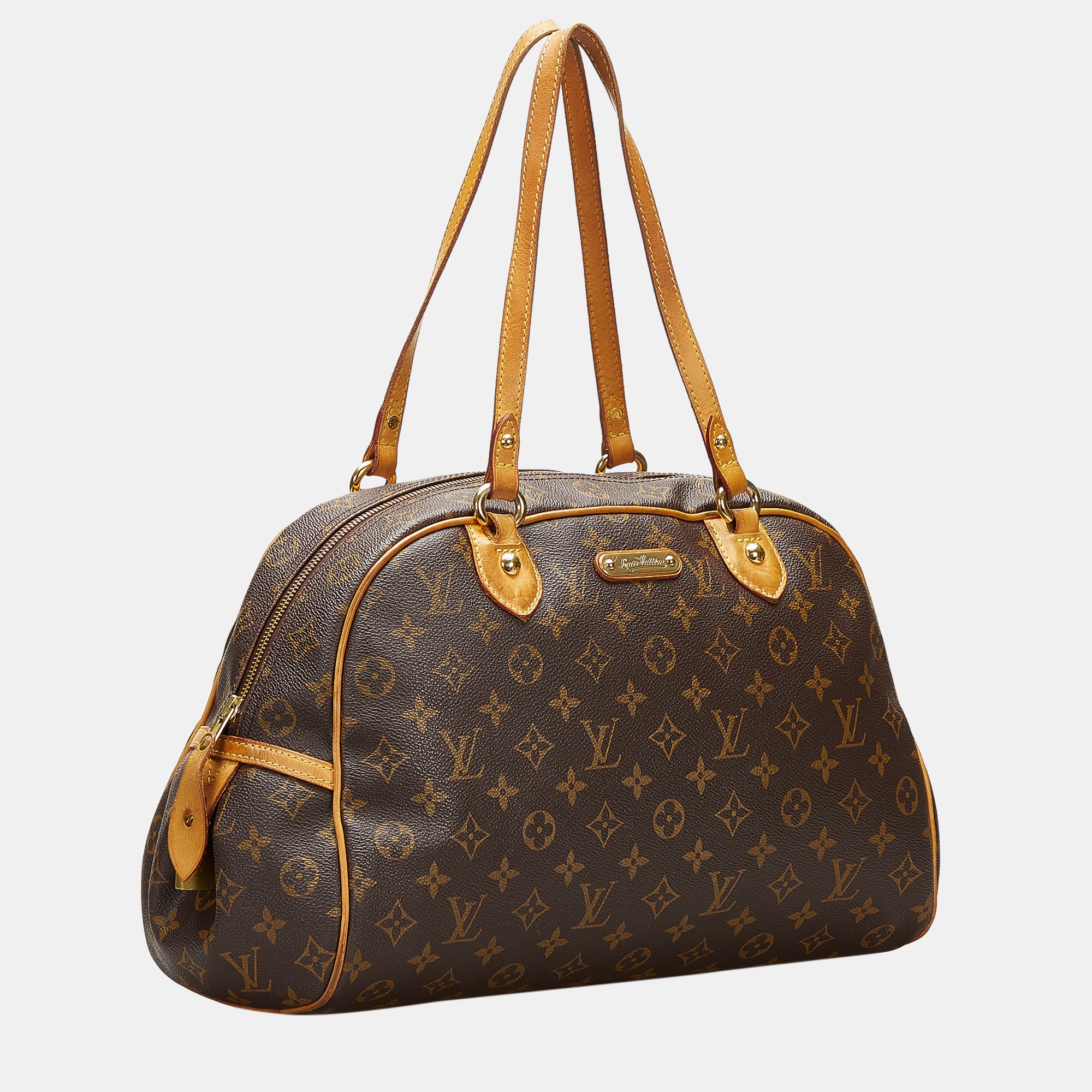 

Louis Vuitton Brown Monogram Montorgueil GM