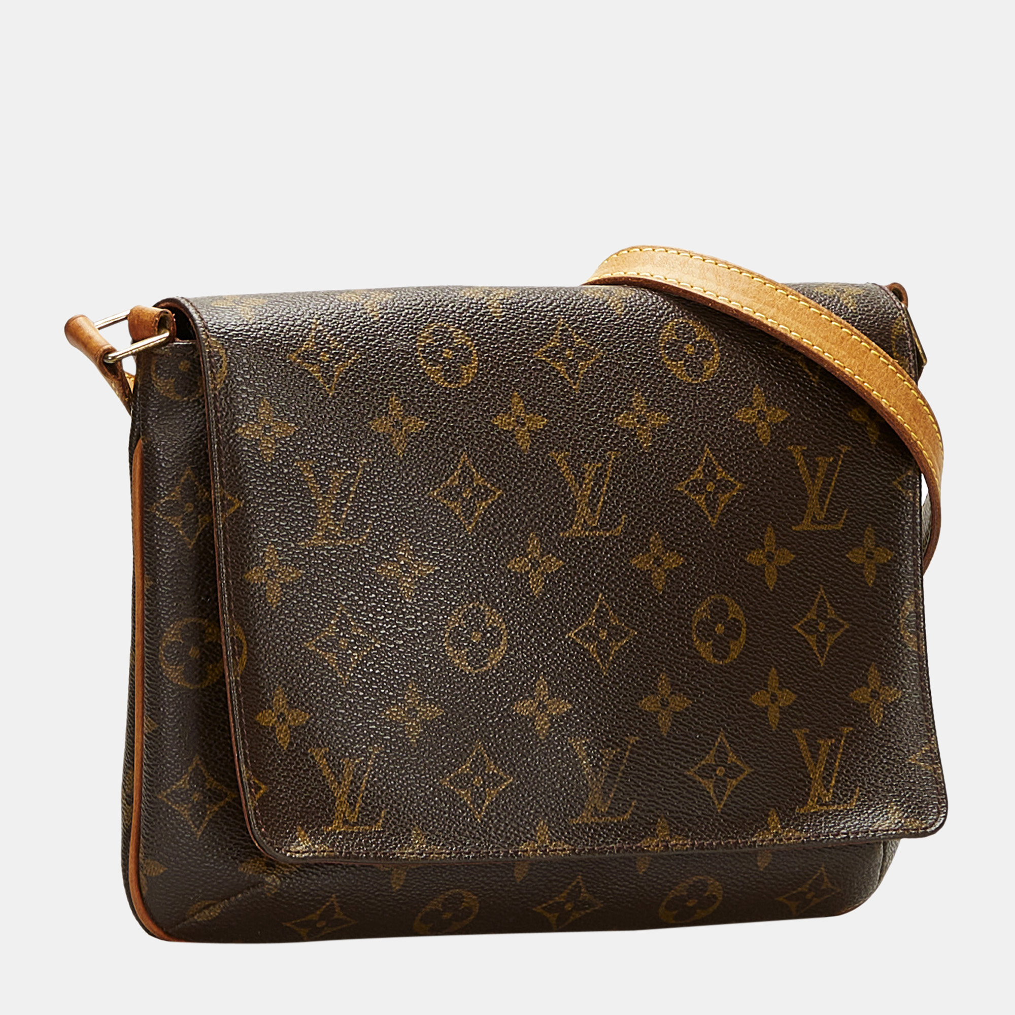 

Louis Vuitton Brown Monogram Musette Tango Long Strap