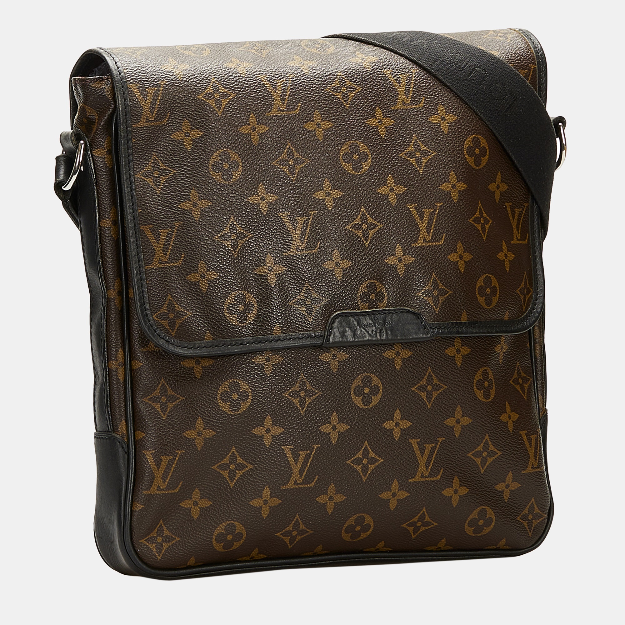 

Louis Vuitton Brown Monogram Macassar Bass MM