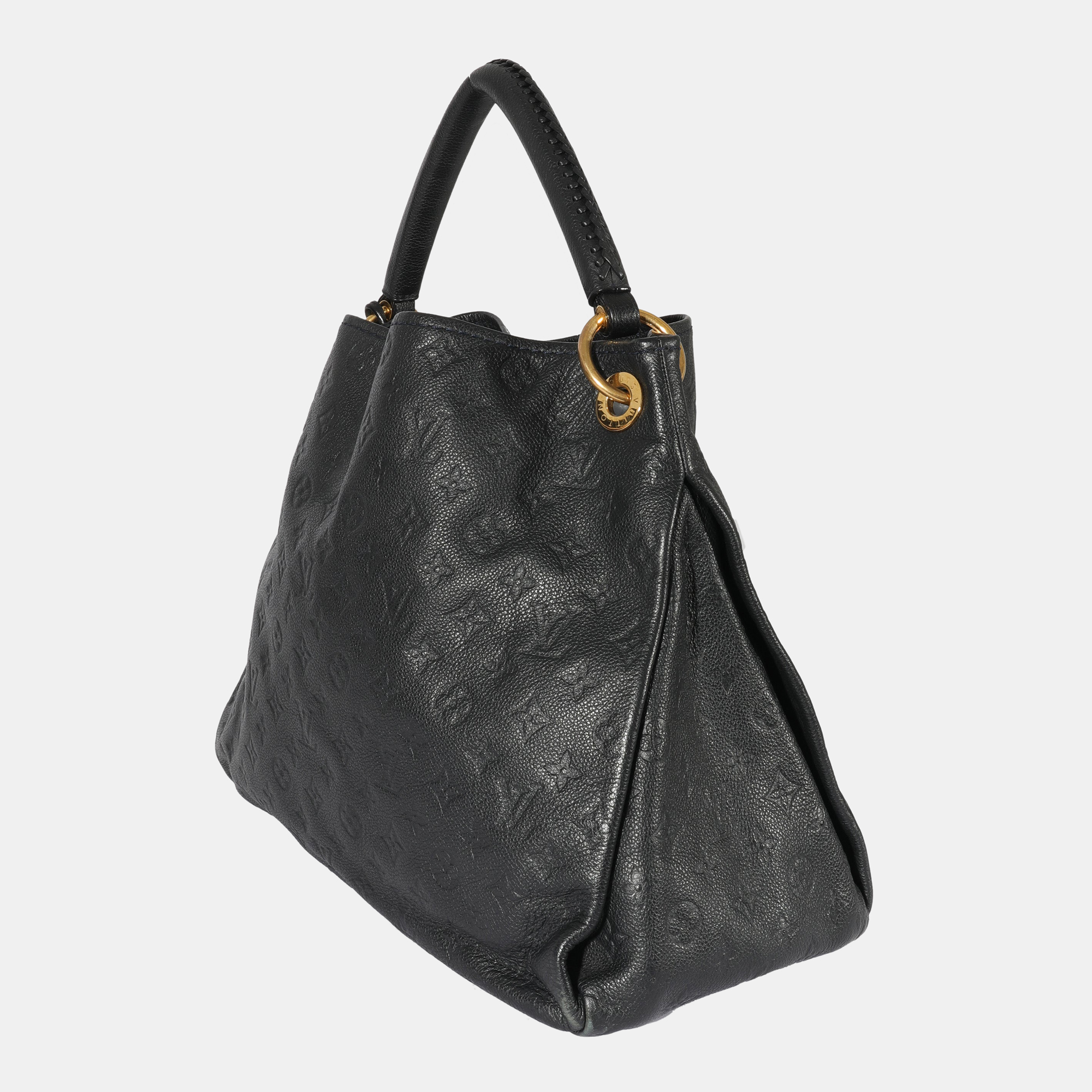

Louis Vuitton Bleu Nuit Empreinte Artsy MM, Black