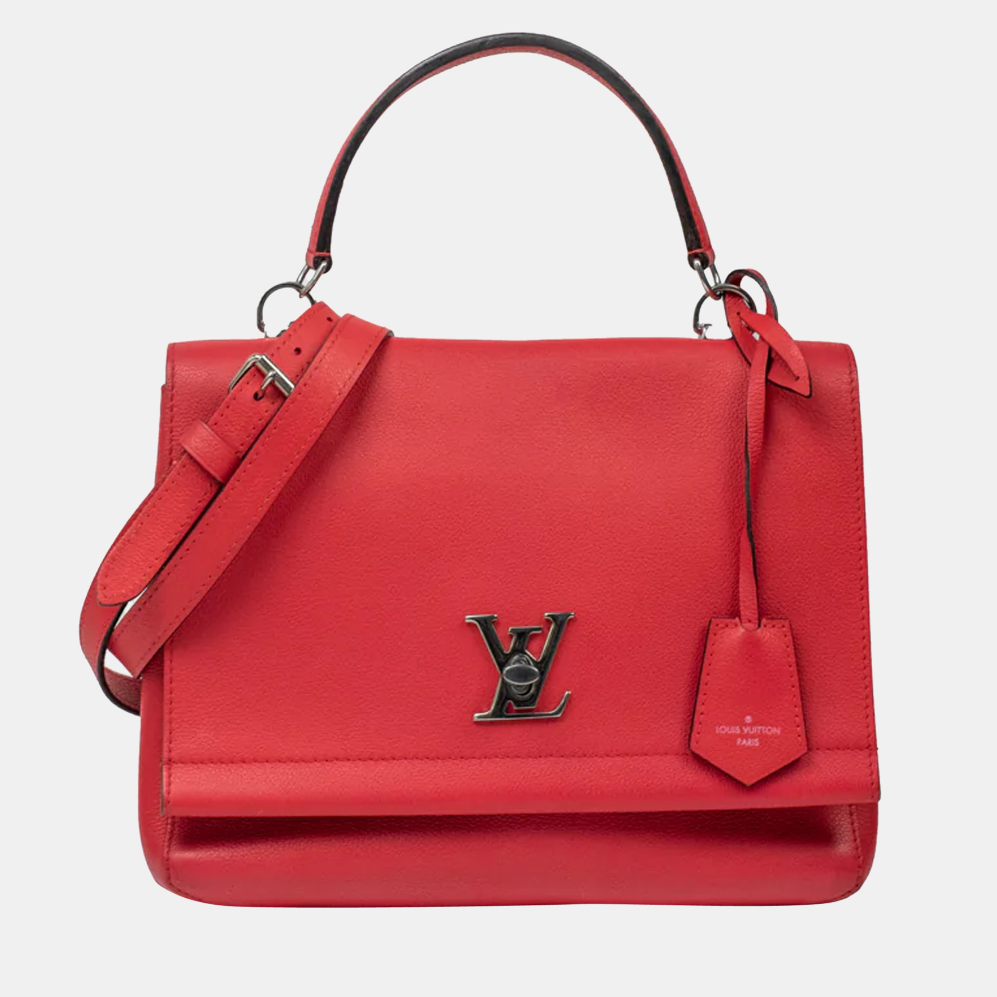 LOUIS VUITTON Lock Me Red Backpack – The Luxury Lady