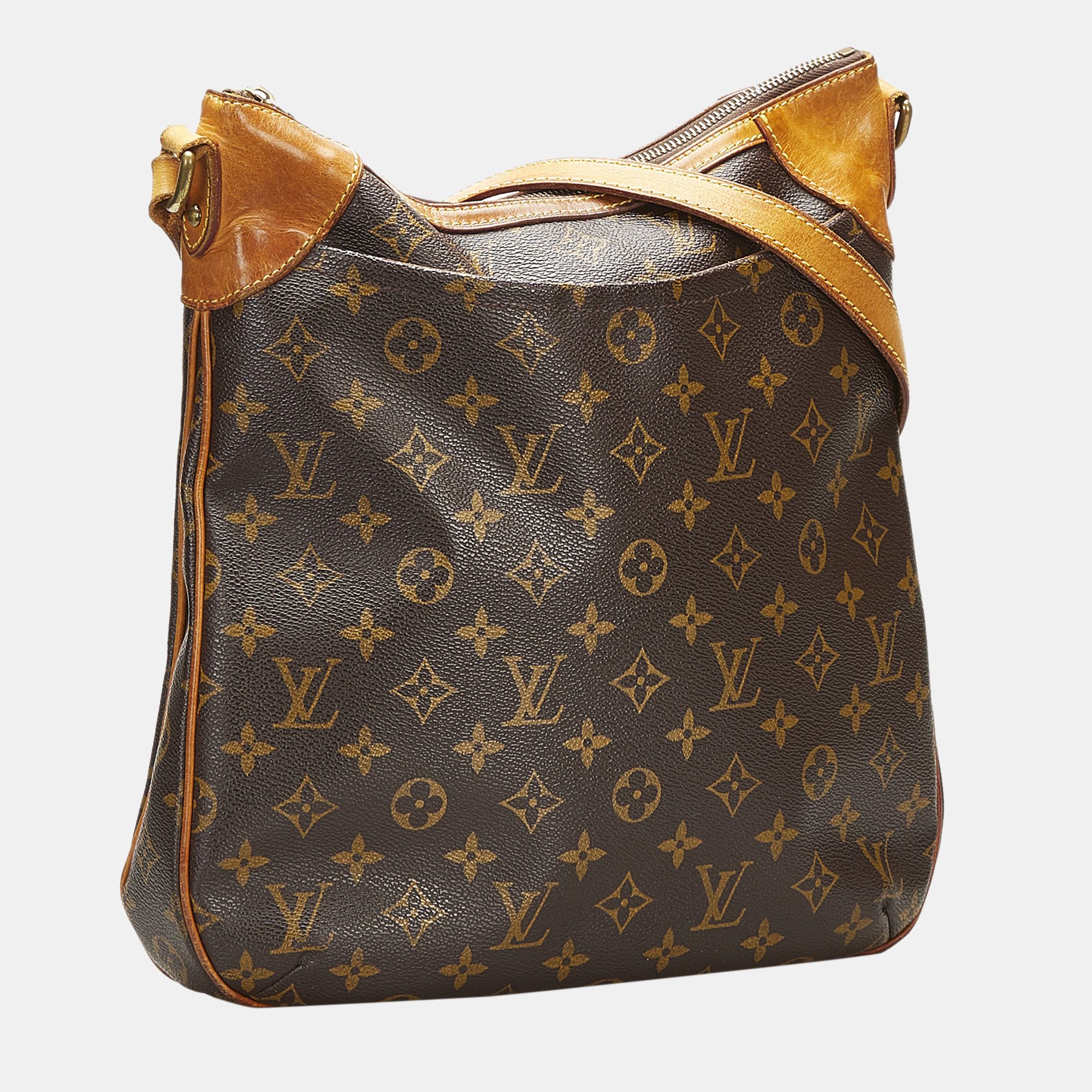 

Louis Vuitton Brown Monogram Odeon MM