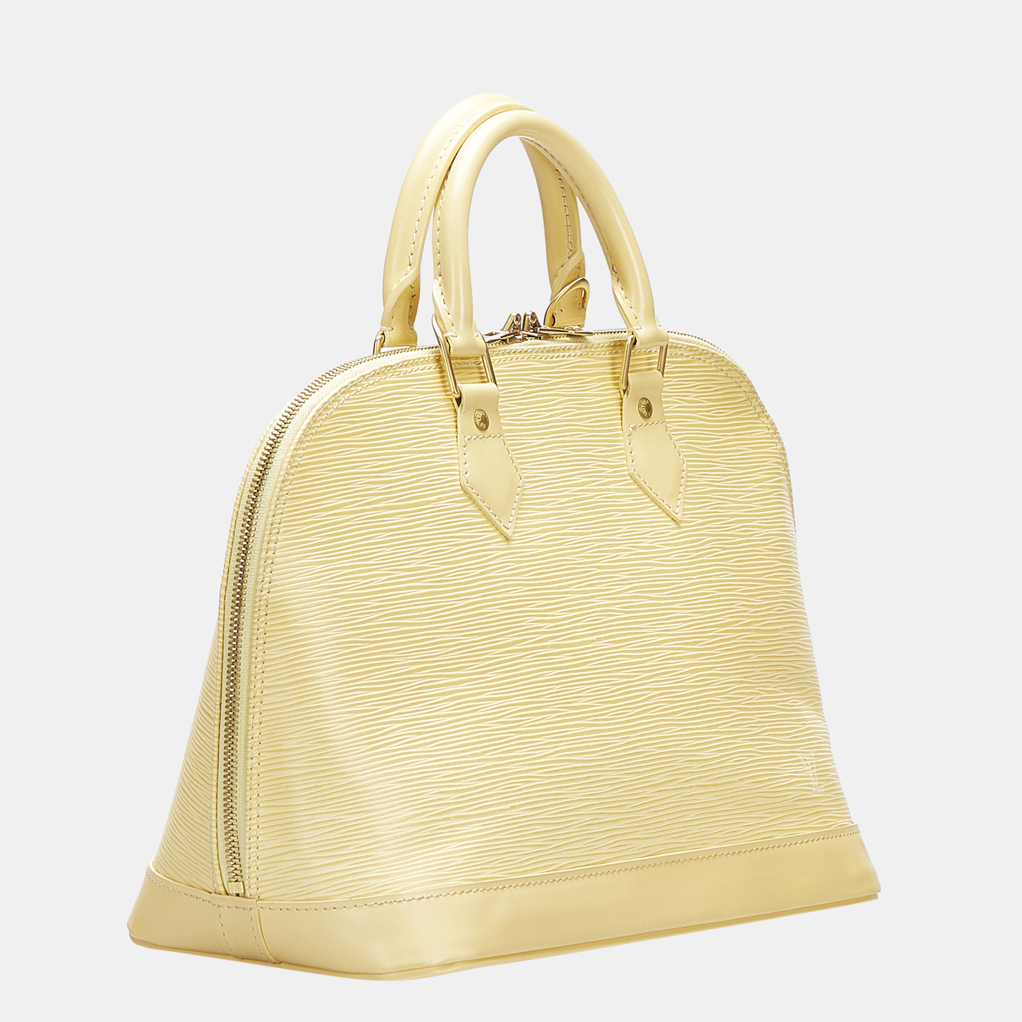 

Louis Vuitton Yellow Epi Alma PM