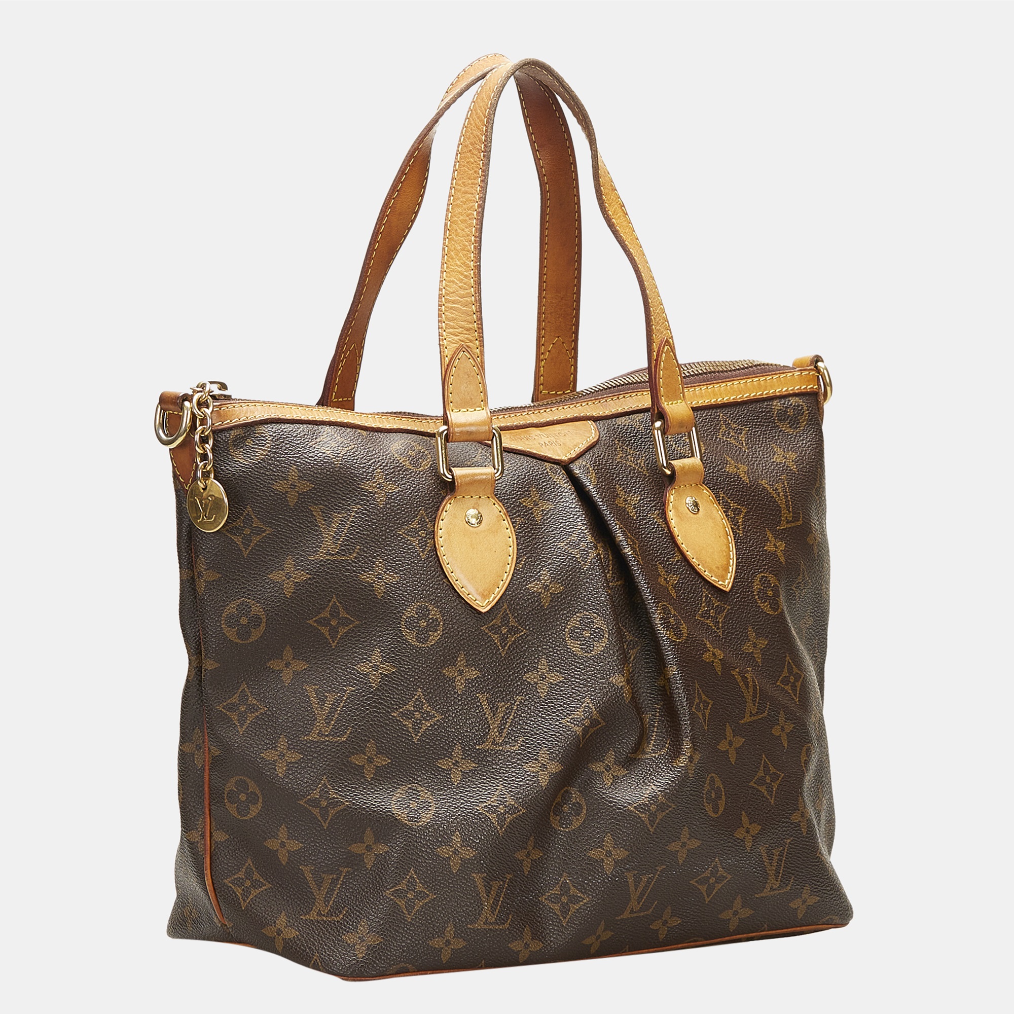 

Louis Vuitton Brown Monogram Palermo PM