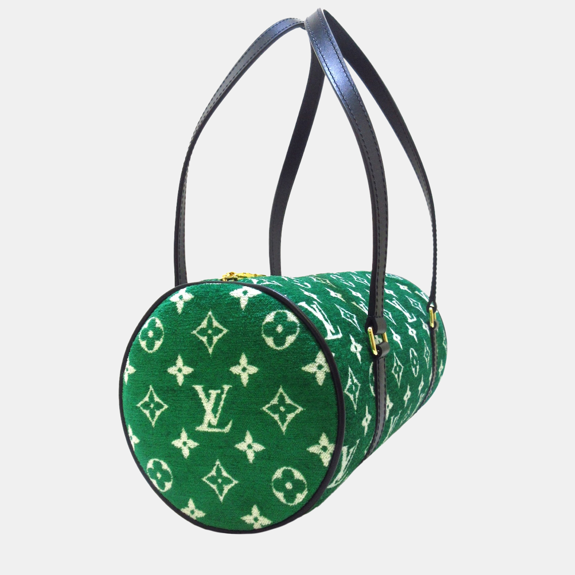 

Louis Vuitton Green Monogram Jacquard Velvet Papillon